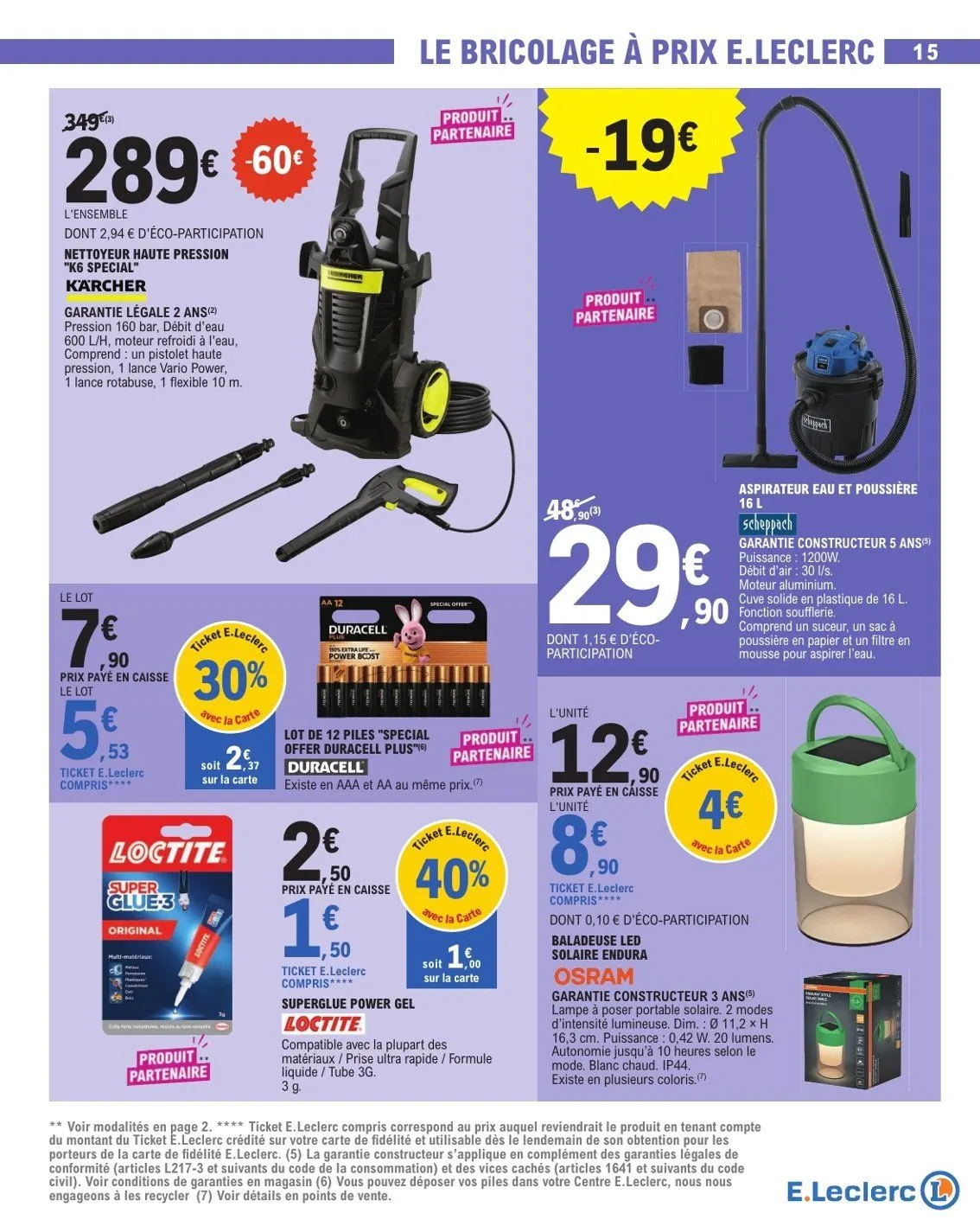 E.Leclerc Catalogue du 17 juillet au 18 juillet 2026 - Catalogue page 15