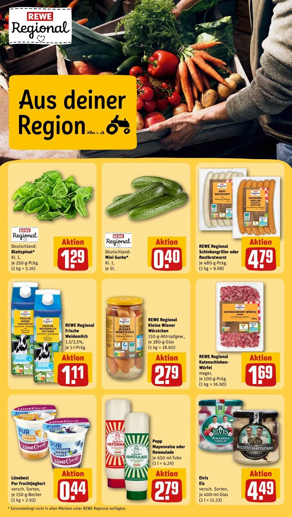 REWE Prospekt von 17. Juni bis 22. Juni 2025 - Prospekt seite 10