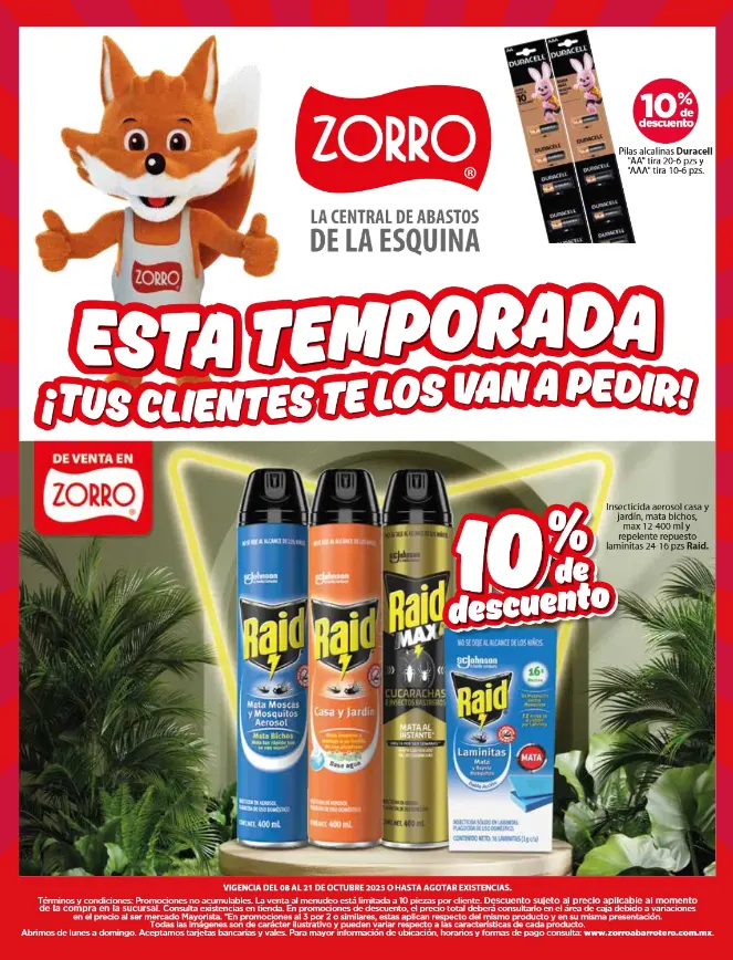 Catálogo de Zorro catálogos y ofertas 8 de octubre al 21 de octubre 2025 - Pagina 15