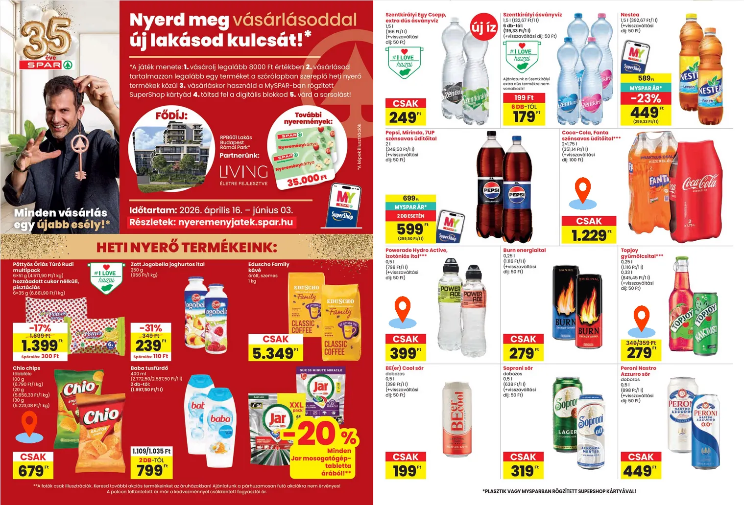 Katalógus  SPAR legfrissebb ajánlatai május 7.-tól május 13.-ig 2026. - Oldal 15
