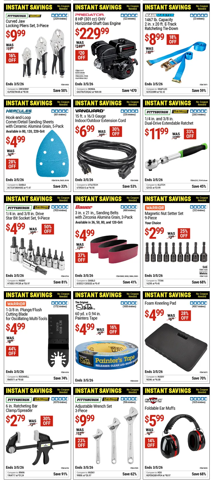 Weekly ad Harbor Freight Sales from January 21 to January 23 2026 - Page 15