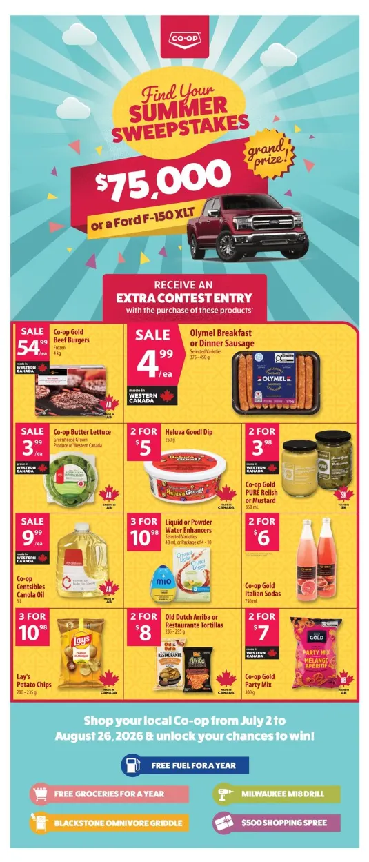  Co-op Food Sales from July 16 to July 22 2026 - flyer page 15