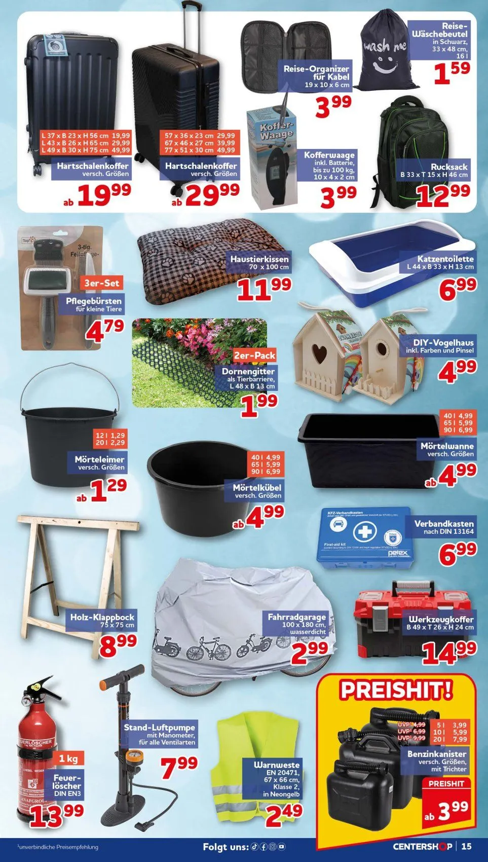CENTERSHOP Angebote von 27. Juli bis 2. August 2026 - Prospekt seite 15