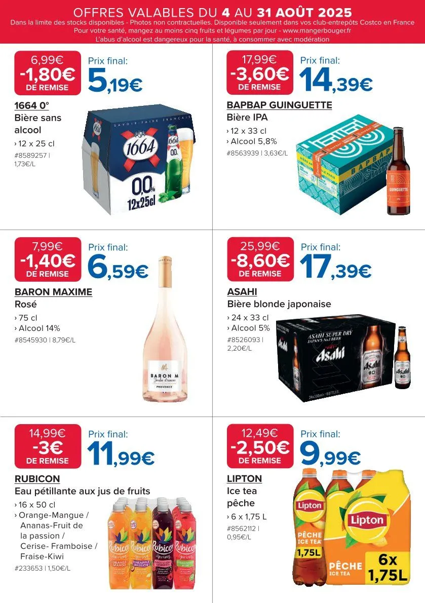 Catalogues Costco du 4 août au 31 août 2025 - Catalogue page 15