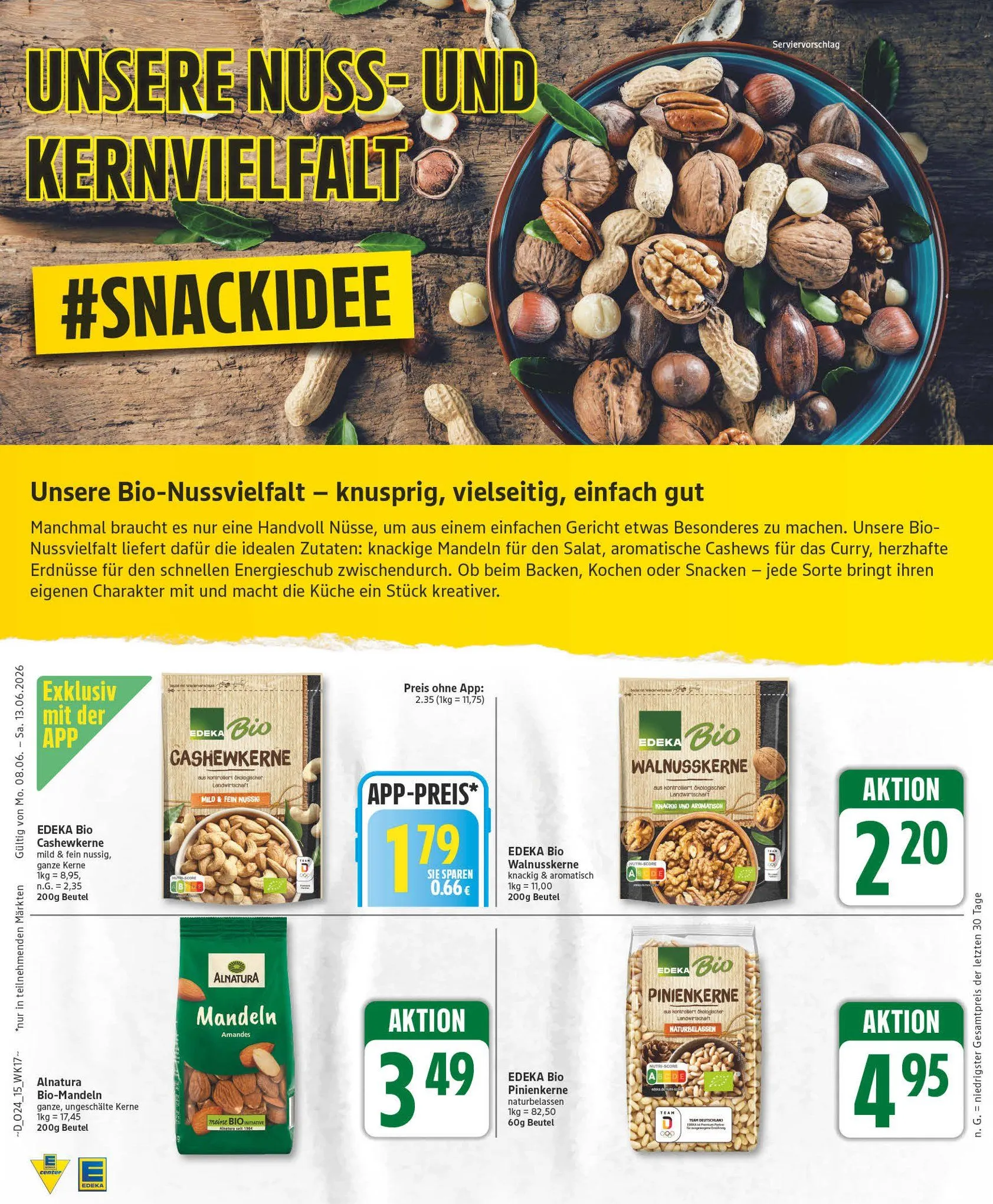 Edeka Angebote von 8. Juni bis 13. Juni 2026 - Prospekt seite 15