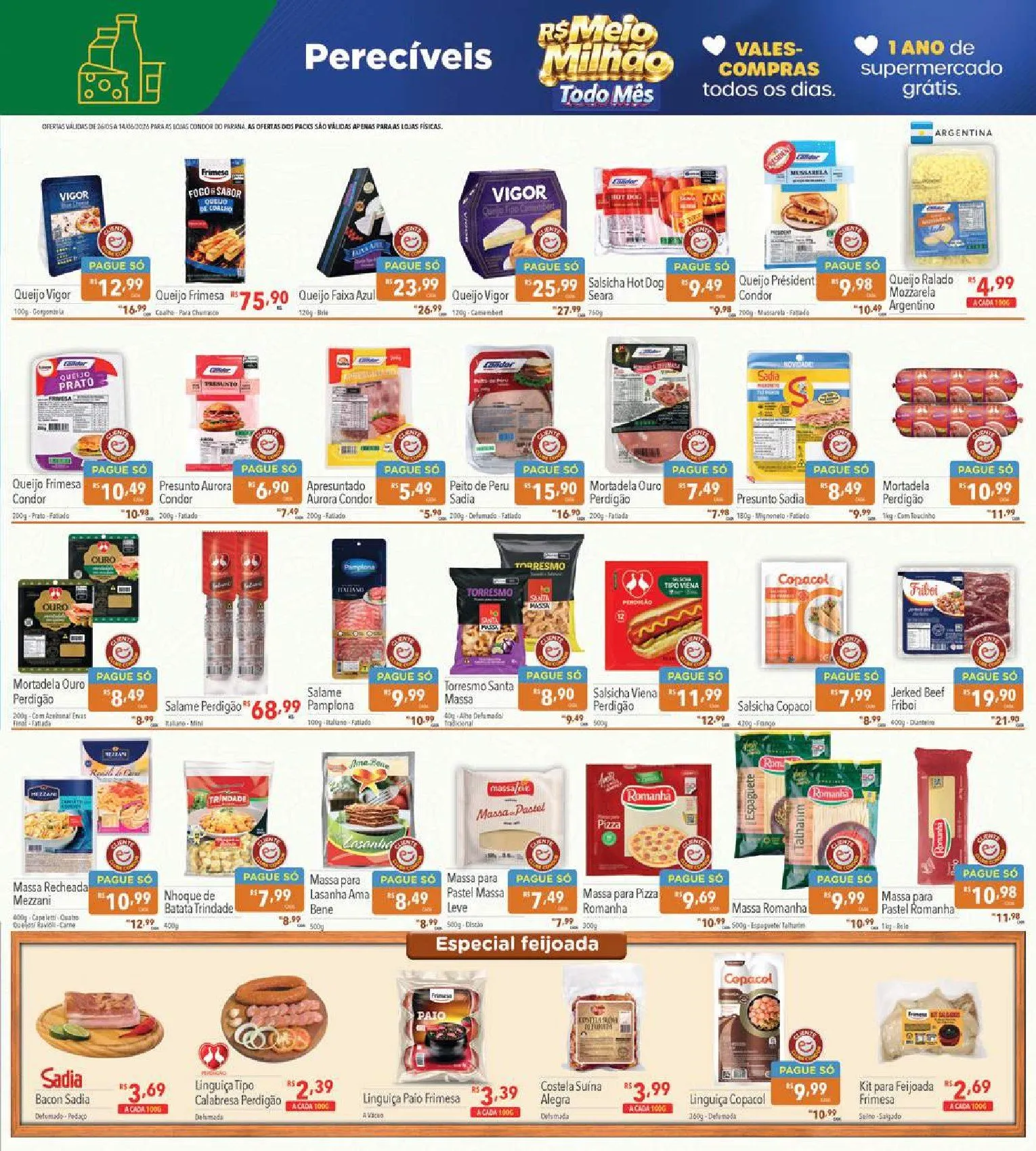 Encarte de Folhetos Supermercados Condor  26 de maio até 14 de junho 2026 - Pagina 15