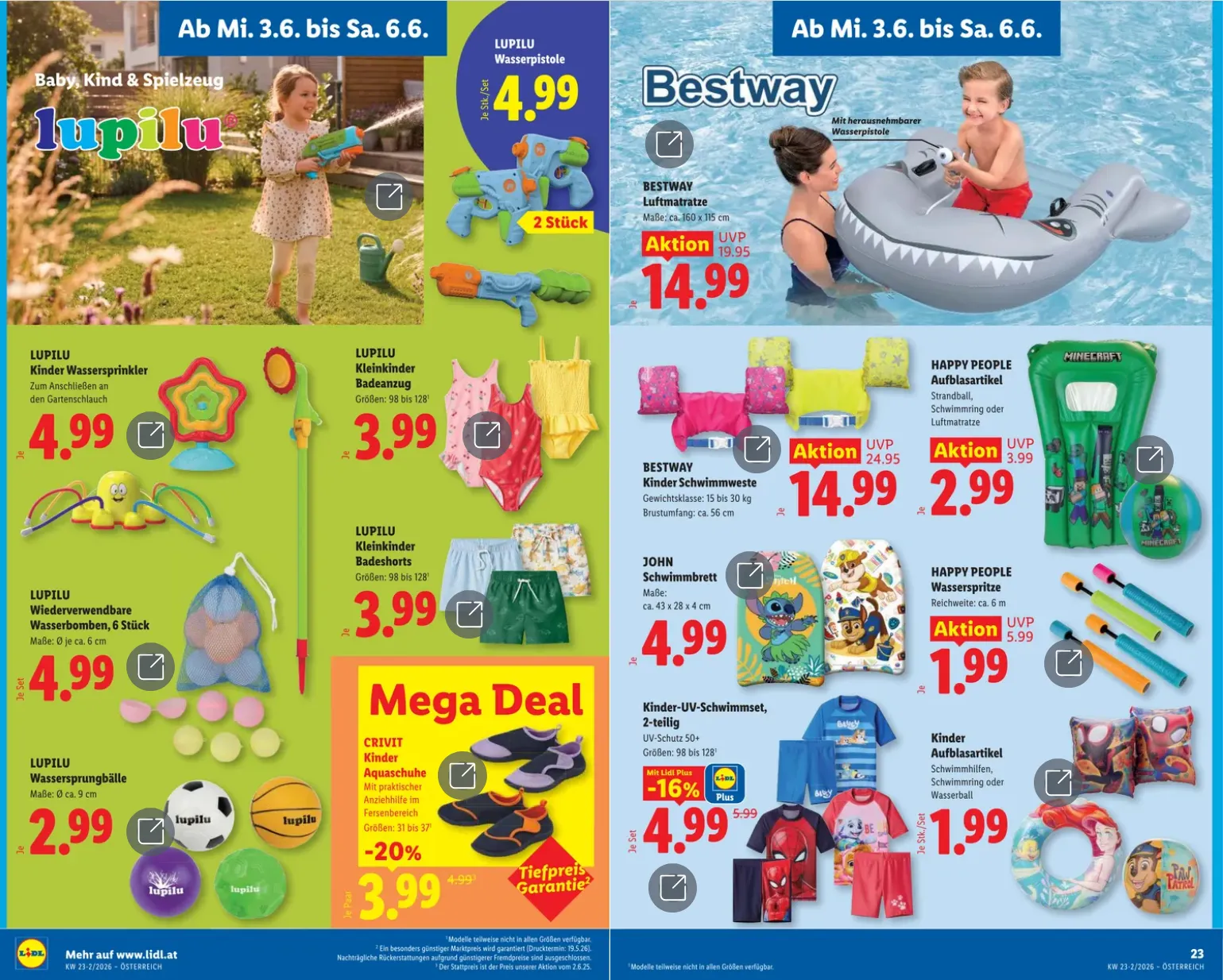Lidl von 3. Juni bis 6. Juni 2026 - Flugblätt seite  15