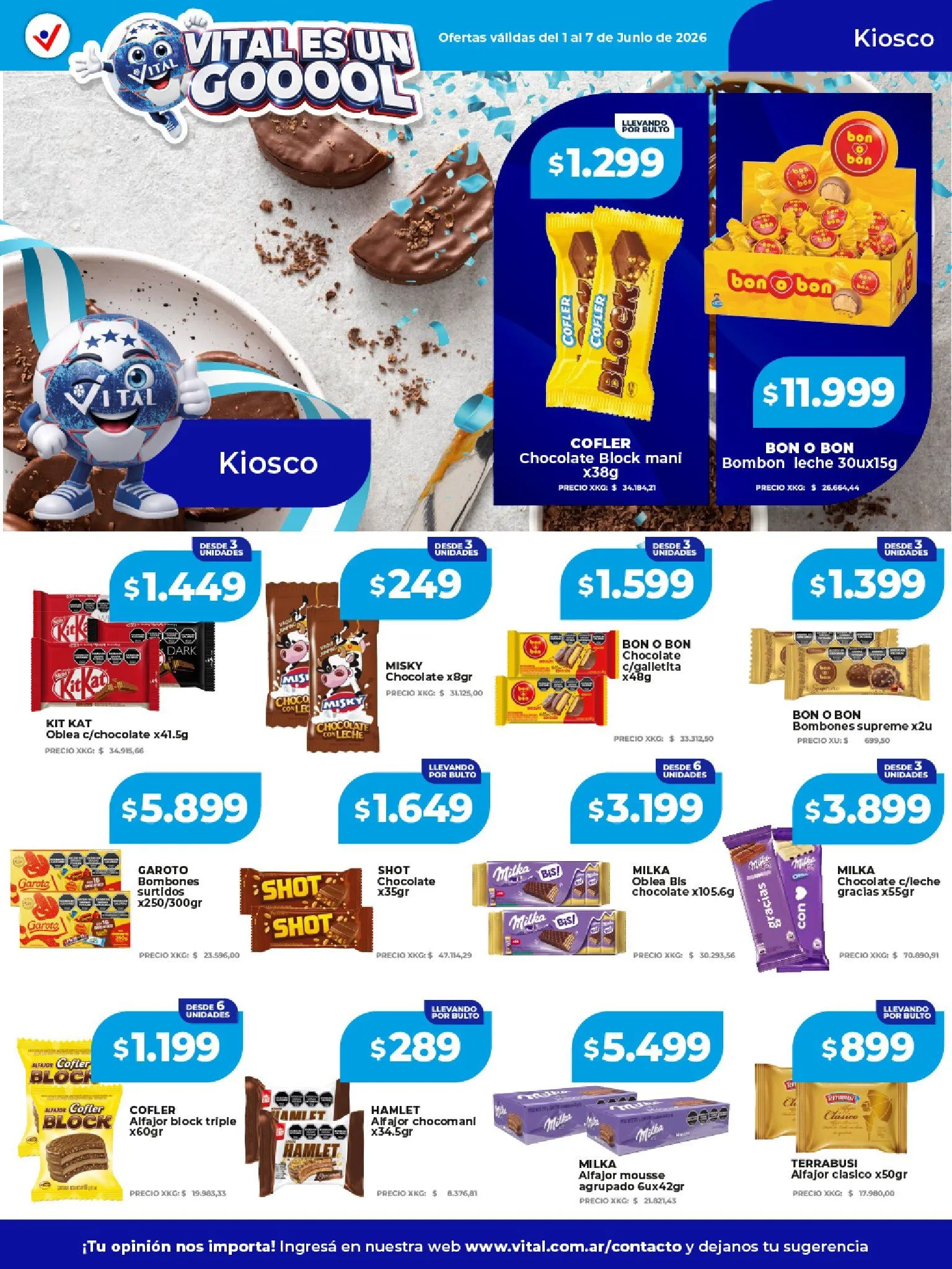 Ofertas de Vital Ofertas 1 de junio al 7 de junio 2026 - Página 15 del catálogo