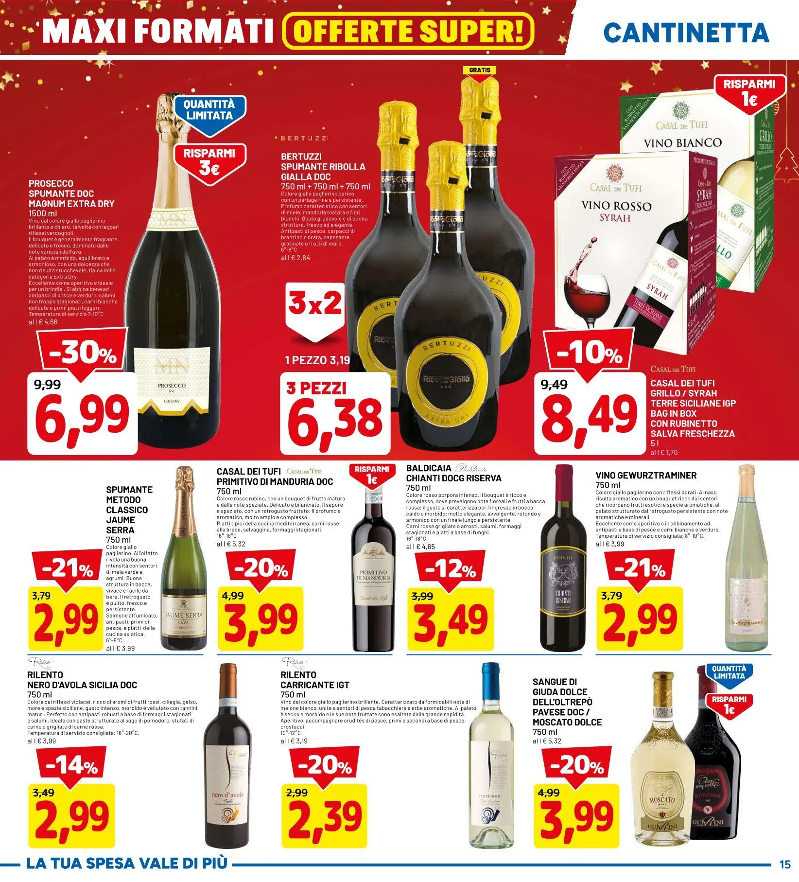  D Più Volantino da 11 dicembre a 21 dicembre di 2025 - Pagina del volantino 15