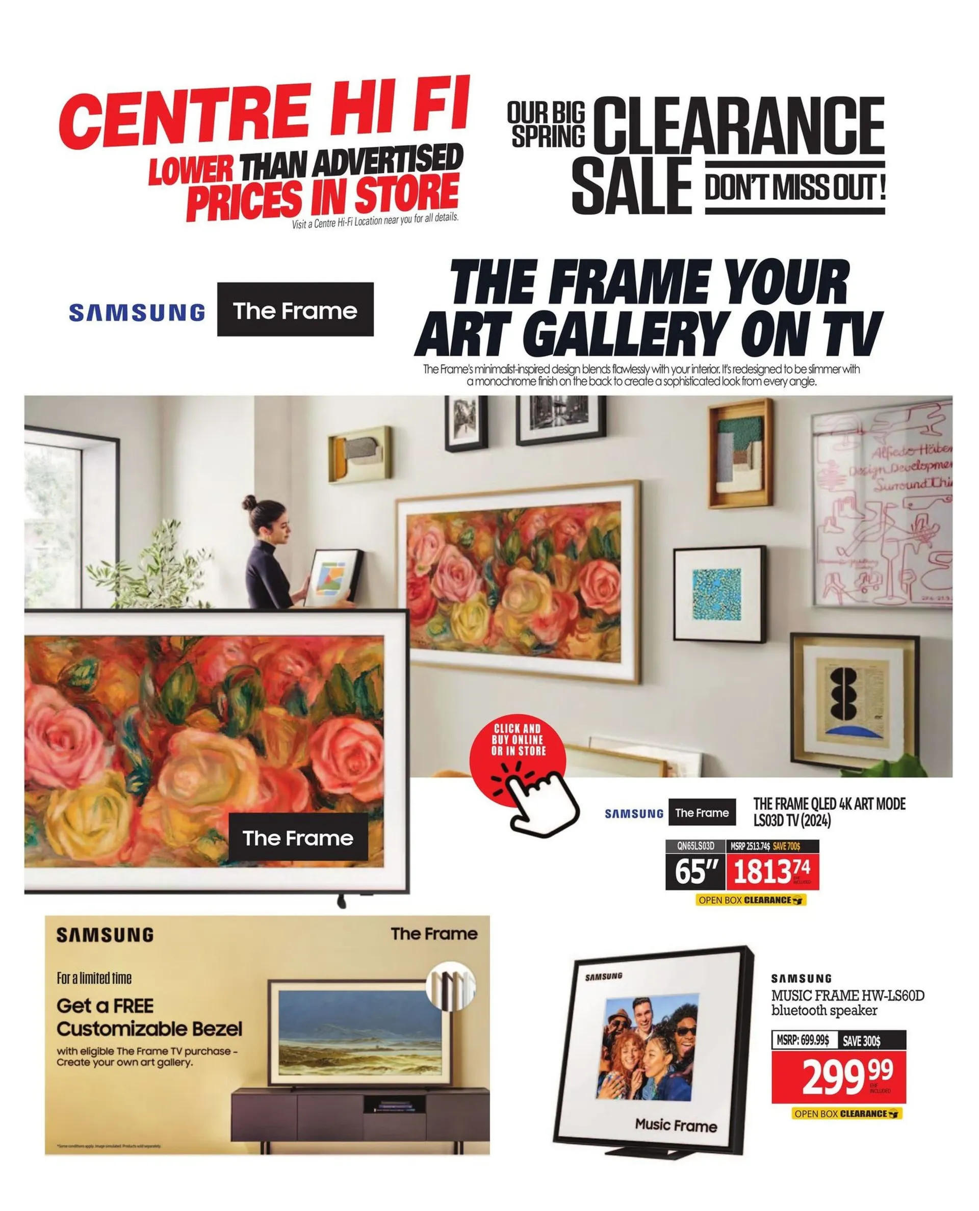 Centre Hi-Fi flyers from March 28 to April 3 2025 - flyer page 56