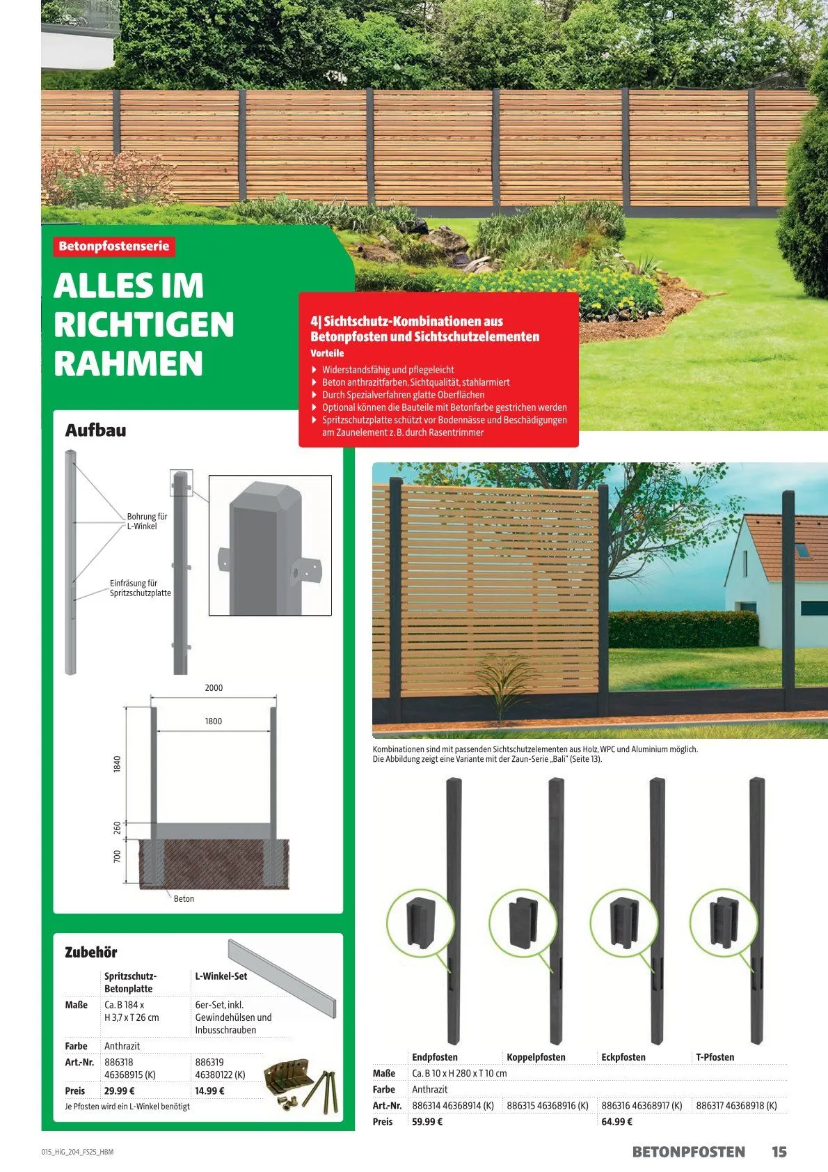 Hagebau Prospekt von 21. Mai bis 31. Dezember 2025 - Prospekt seite 15