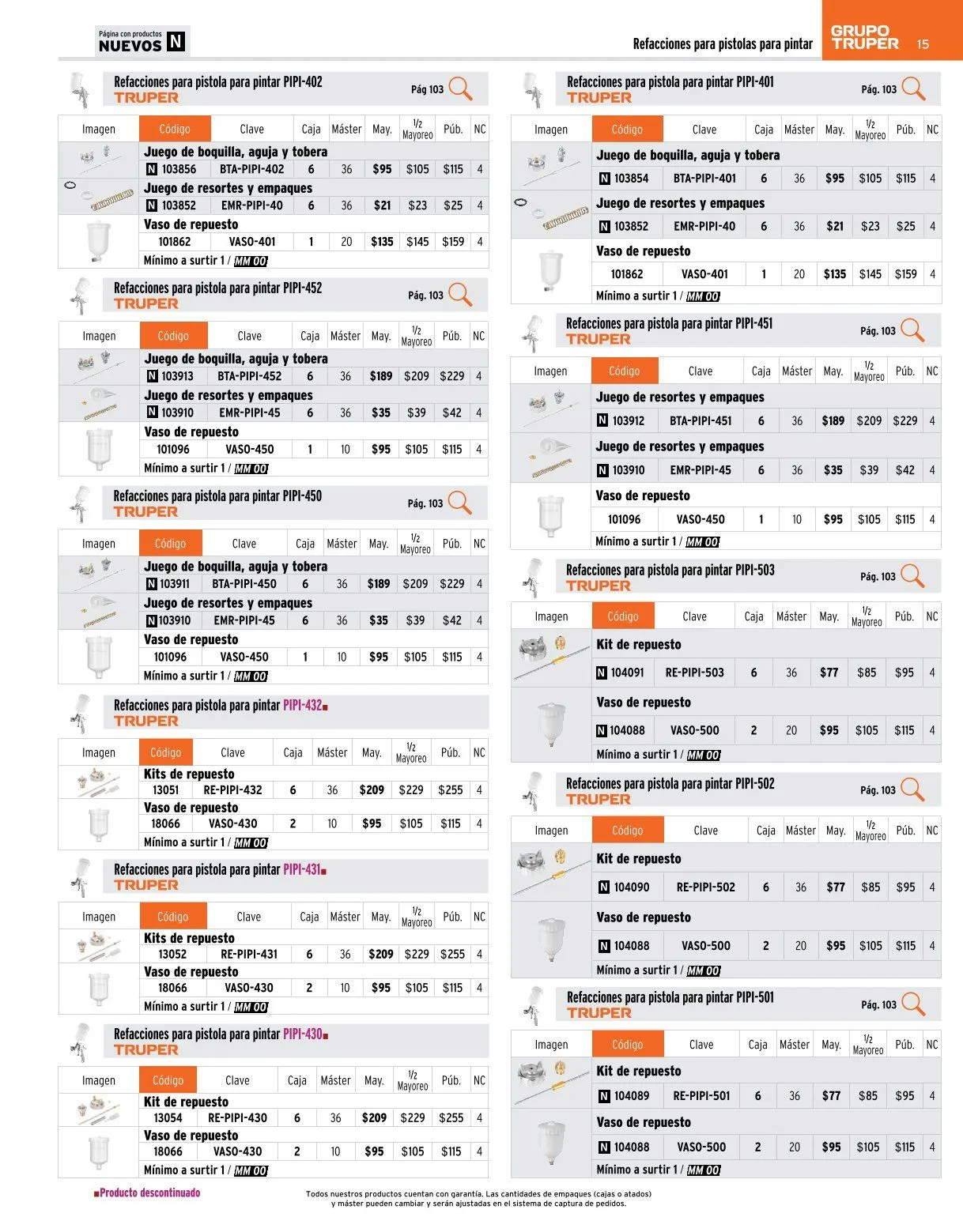 Catálogo de Truper catálogos y ofertas 20 de marzo al 30 de mayo 2026 - Pagina 15