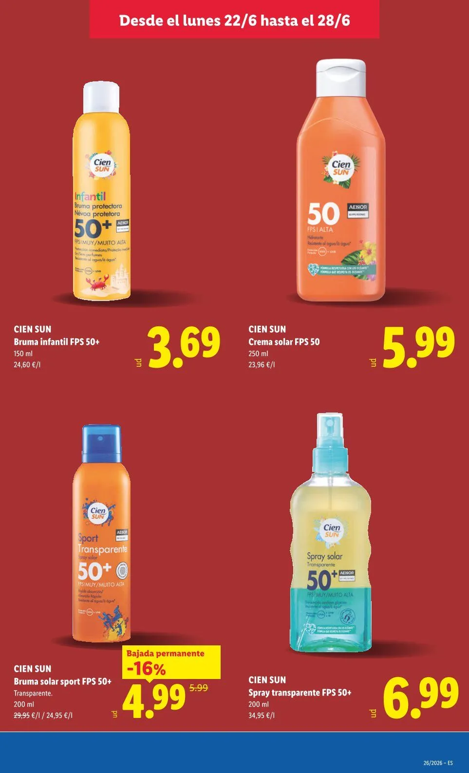 Catálogo de Lidl Ofertas 22 de junio al 28 de junio 2026 - Página 15