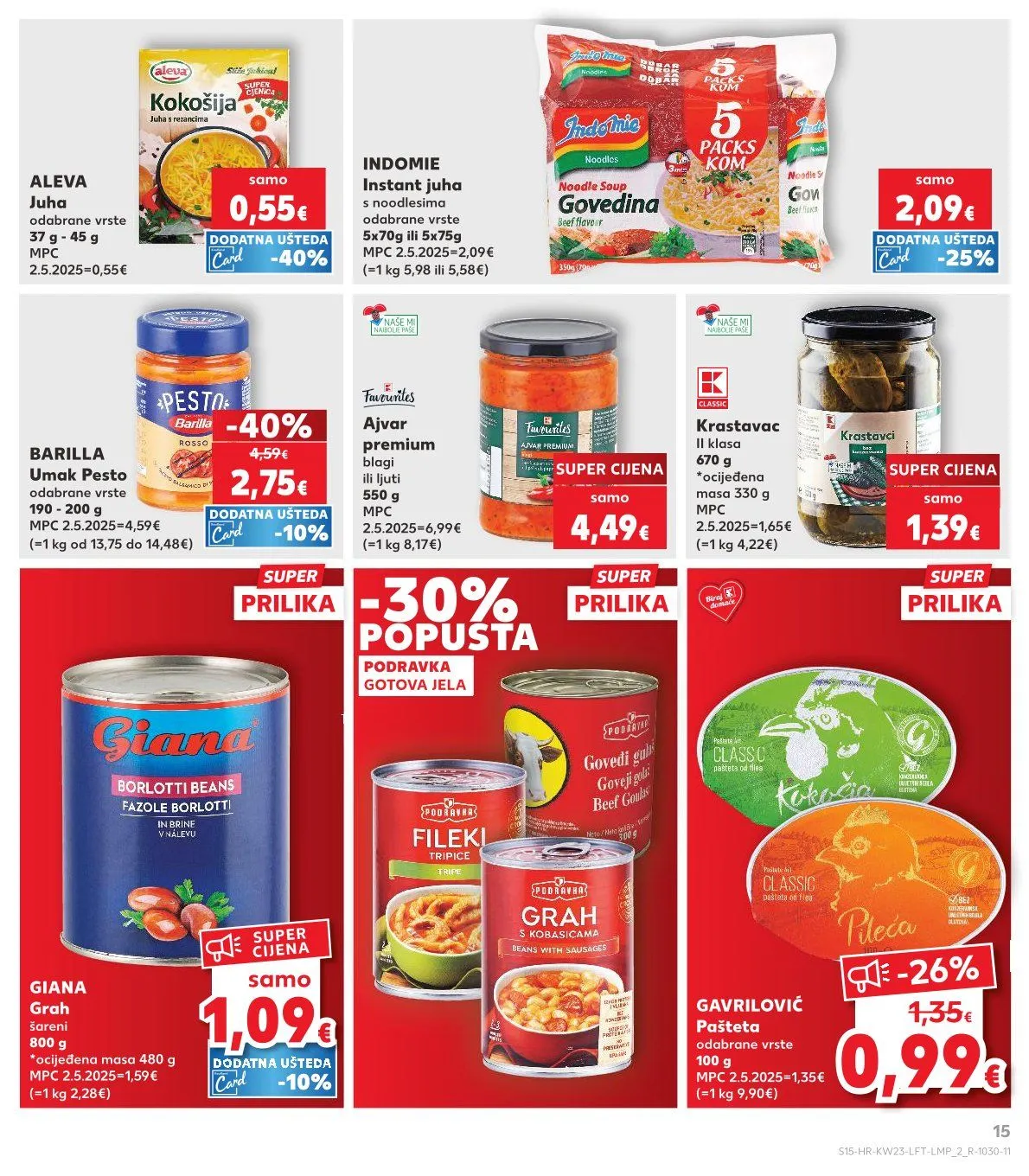 Katalog Kaufland od 3. lipnja do 9. lipnja 2026. - Pregled Stranica 15