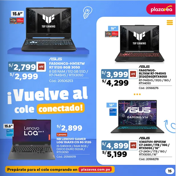 Catalogo de Plaza Vea Ofertas 2 de febrero al 15 de febrero 2026 - Pag 15