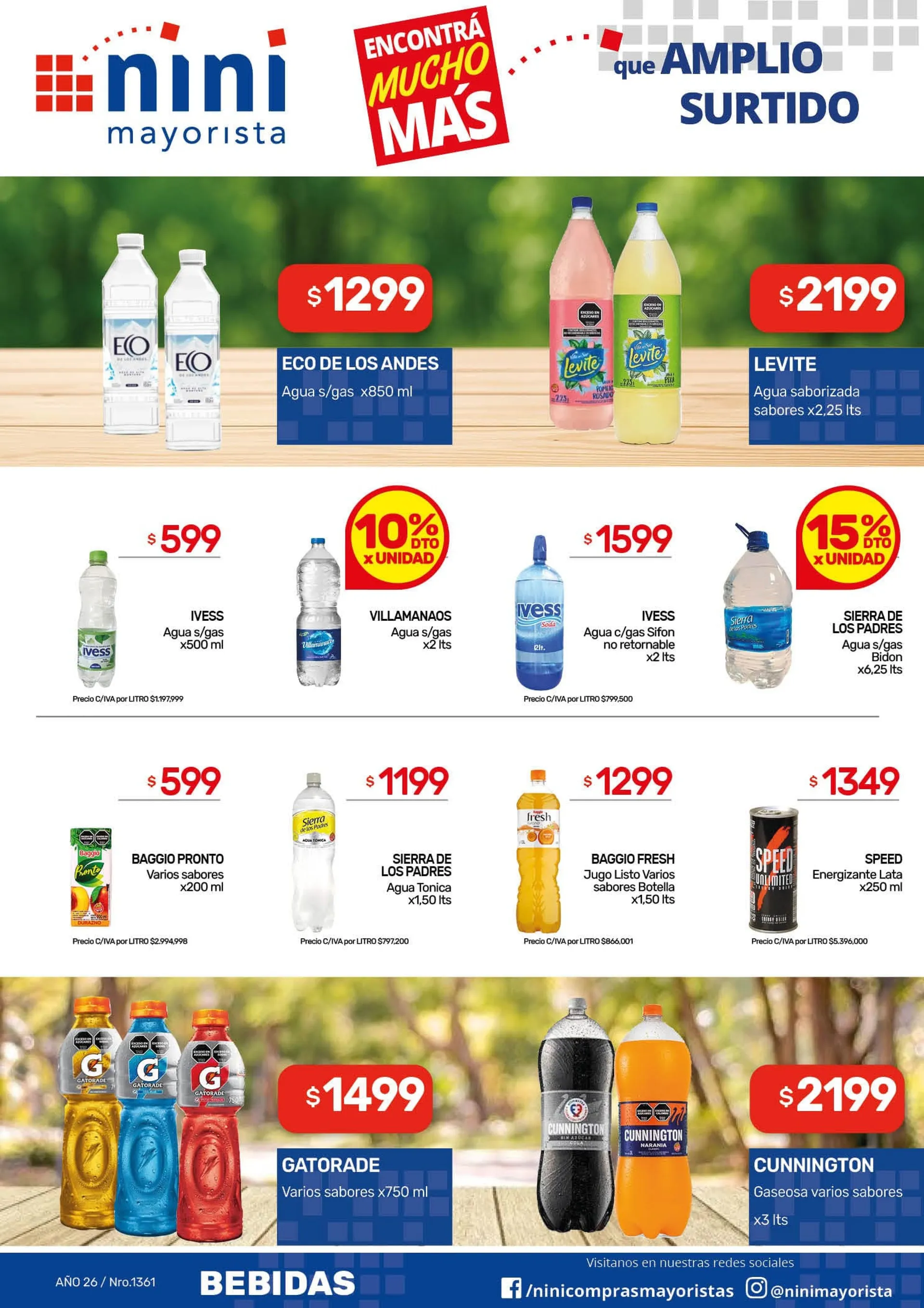 Ofertas de Nini Mayorista Ofertas 25 de mayo al 31 de mayo 2026 - Página 15 del catálogo