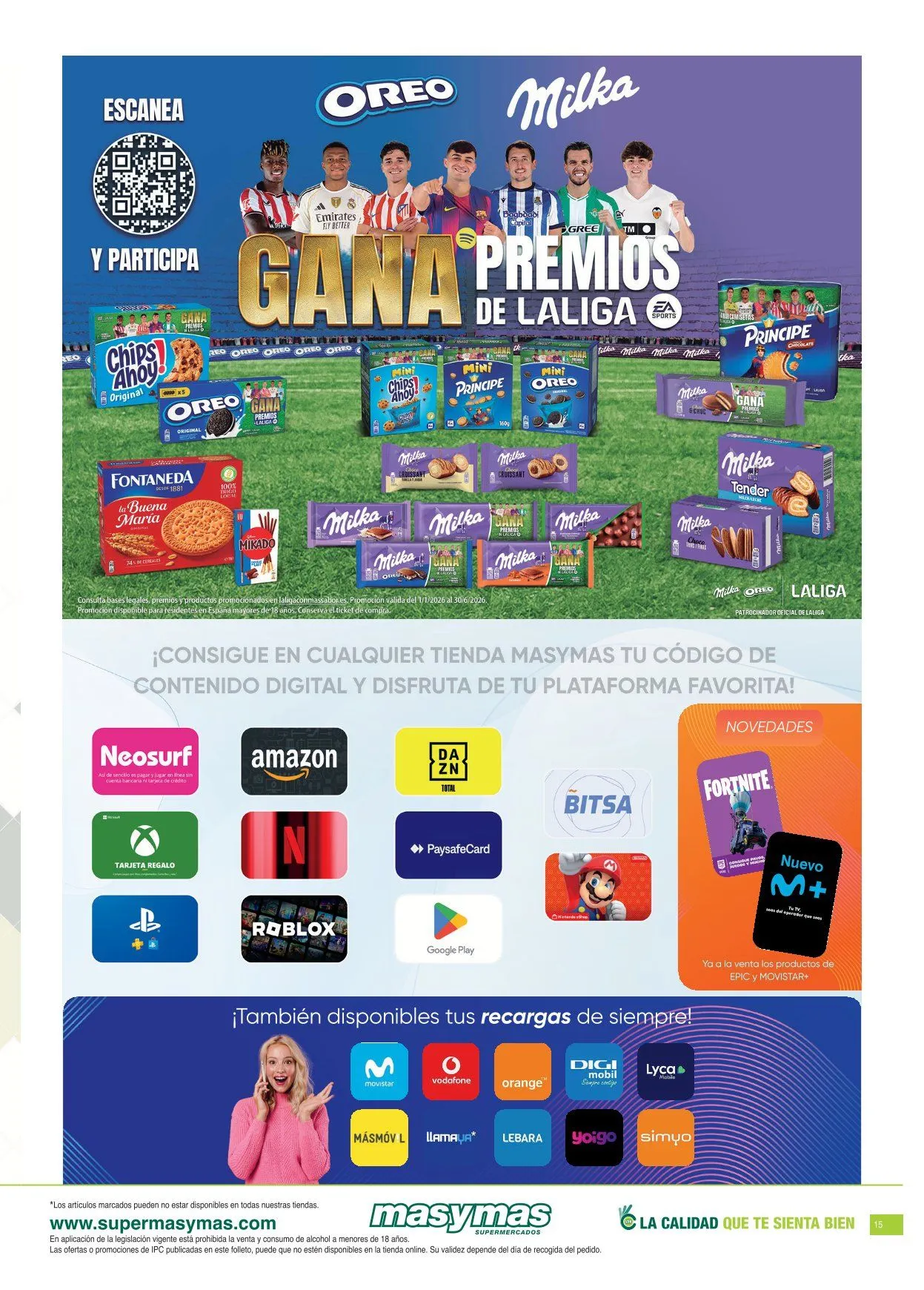 Catálogo de Supermercados masymas Ofertas 28 de mayo al 24 de junio 2026 - Página 15