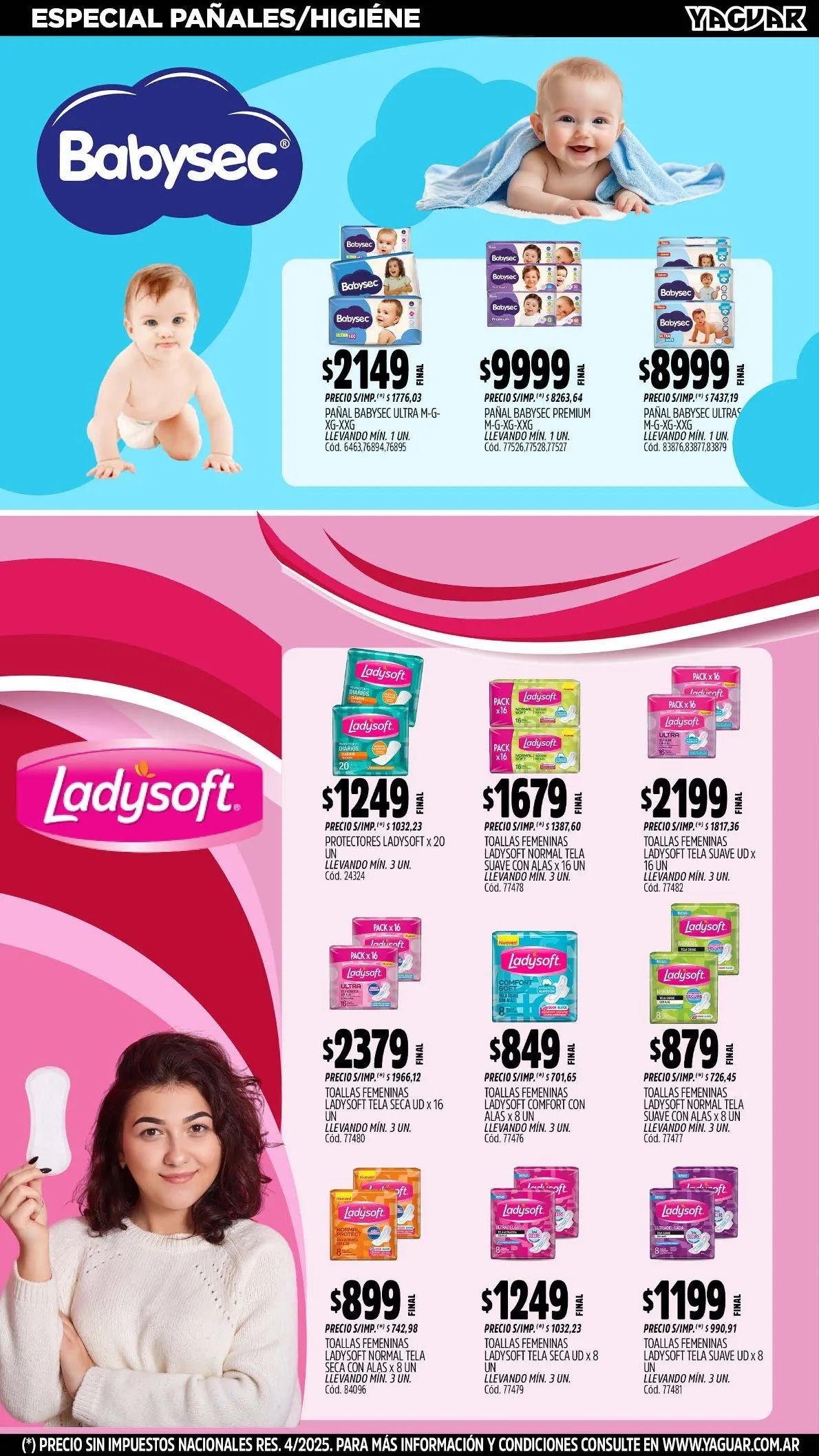 Ofertas de Ofertas Yaguar 4 de agosto al 10 de agosto 2025 - Página 15 del catálogo