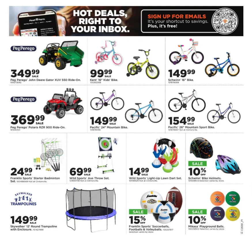 Weekly promotion Fleet Farm Sales spanning from April 27 to May 3 2026 - Page 15 for Catalogue 365