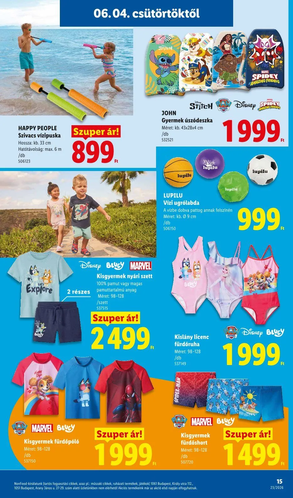 Katalógus LIDL június 4.-tól június 15.-ig 2026. - Oldal 15