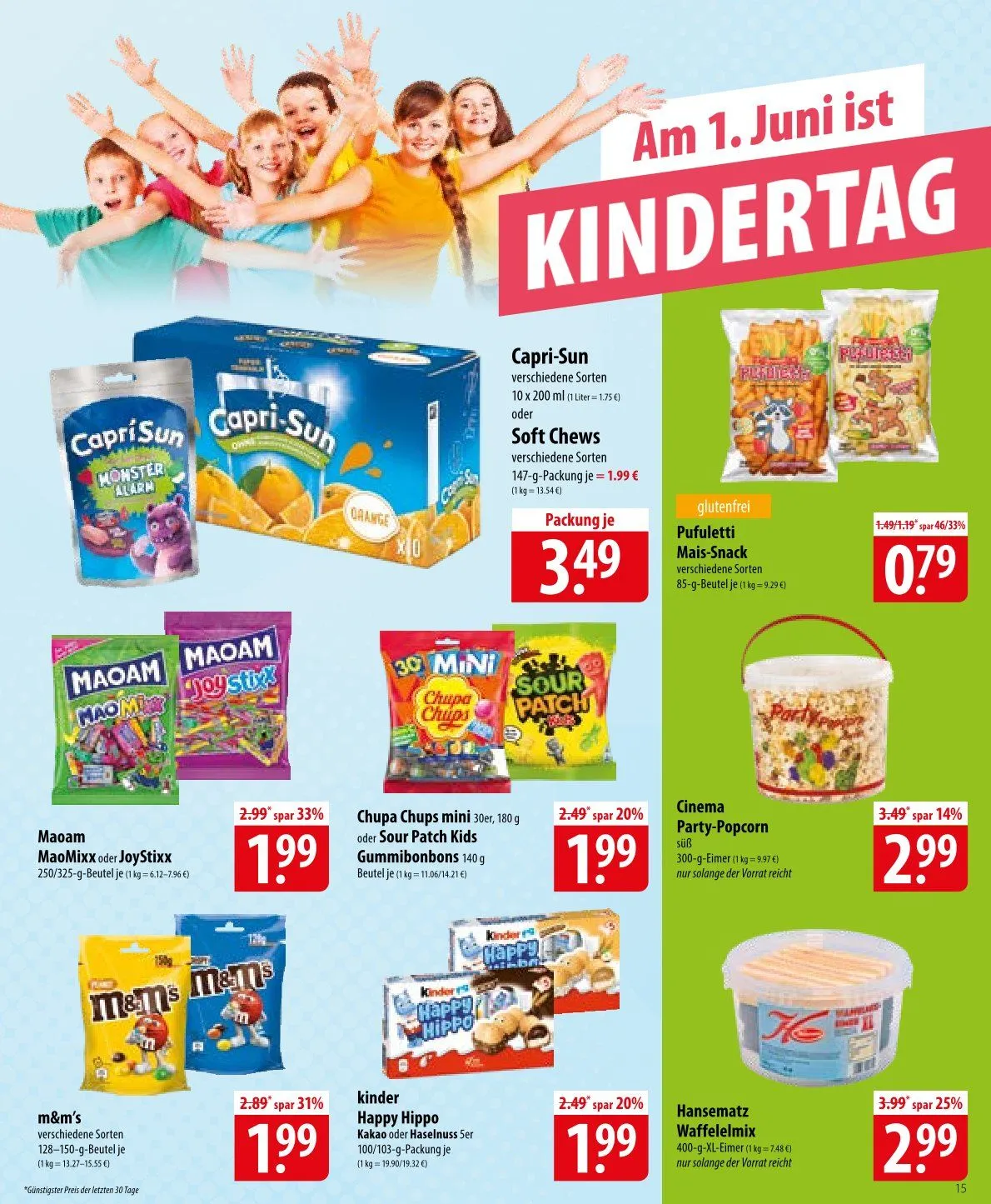 Famila Angebote von 25. Mai bis 31. Mai 2026 - Prospekt seite 15