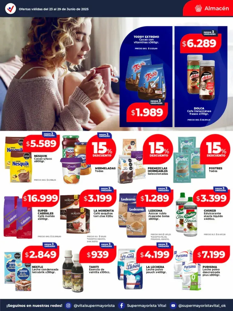 Ofertas de Ofertas Vital 23 de junio al 29 de junio 2025 - Página 14 del catálogo