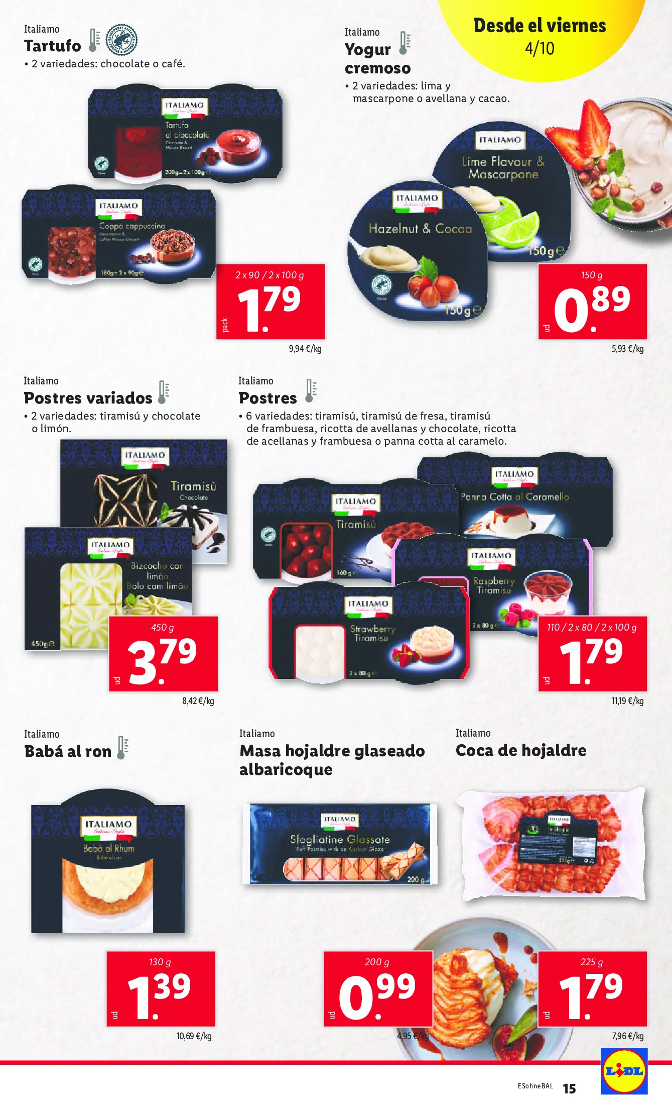 Catálogo de Lidl Ofertas desde el 30/06 al 06/10 30 de septiembre al 6 de octubre 2024 - Página 15