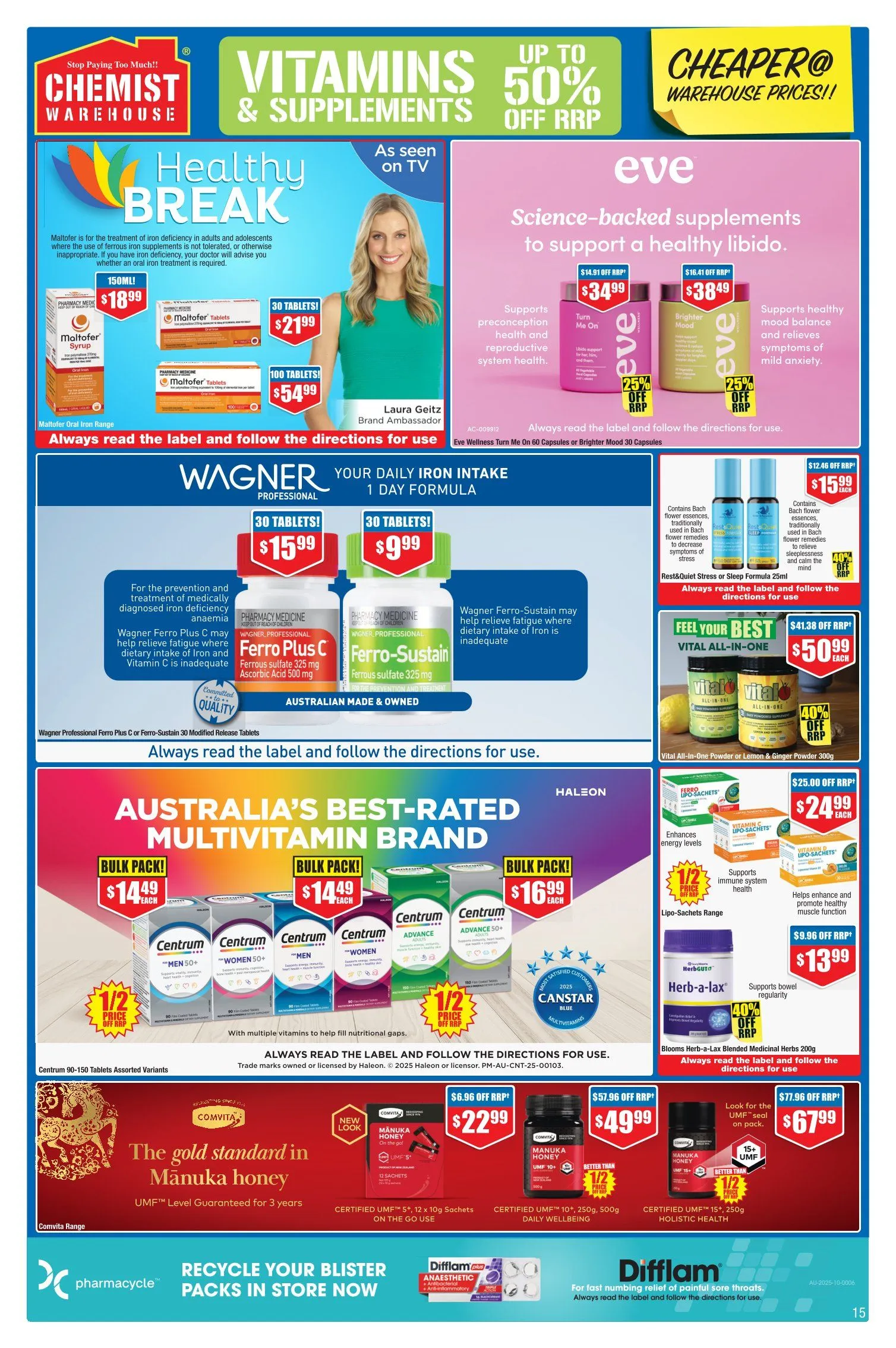 Chemist Warehouse Sales - Catalogue valid from 6 February to 12 February 2026 - page 15