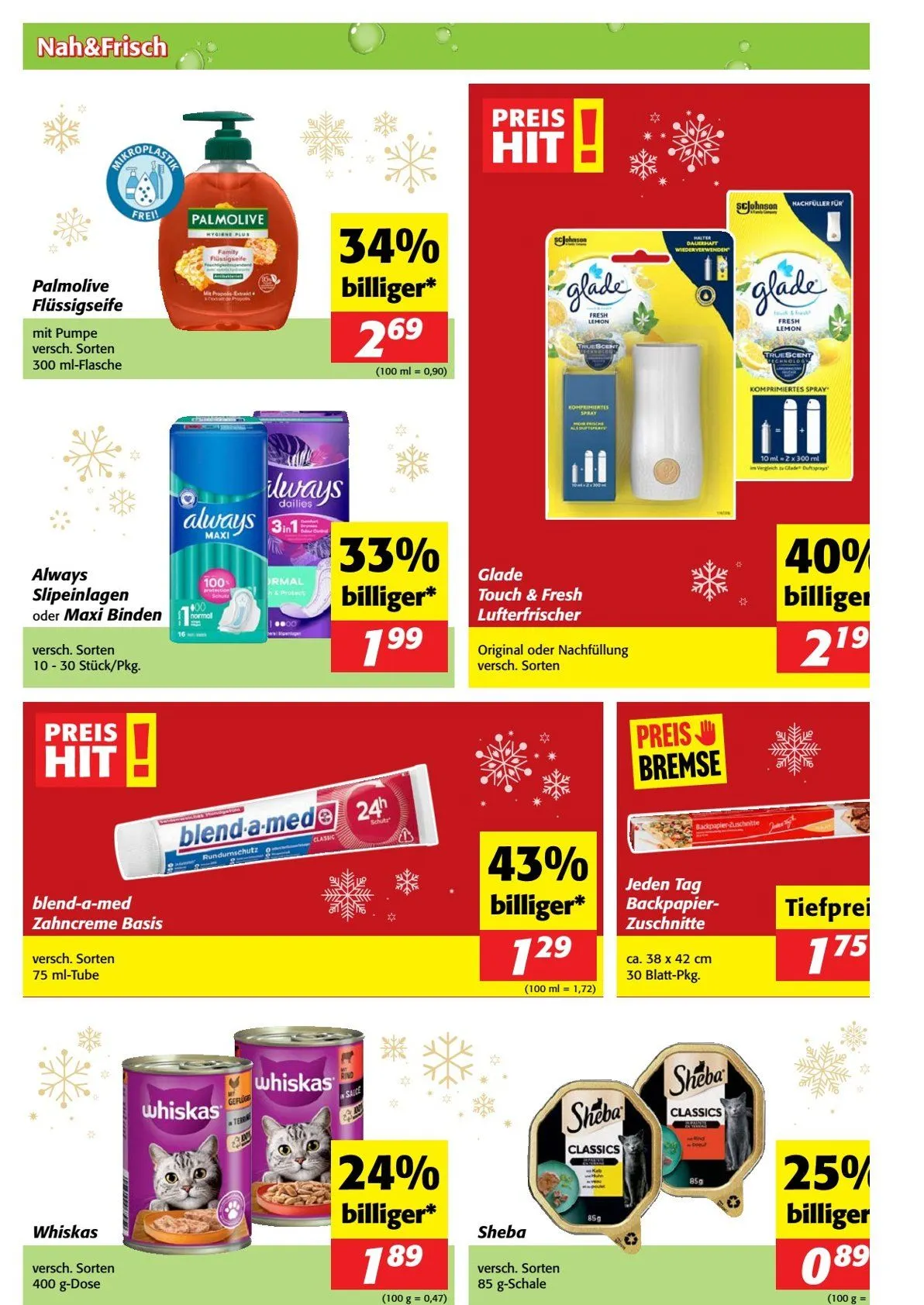 Nah & Frisch Angebote von 10. Dezember bis 16. Dezember 2025 - Prospekt seite 8