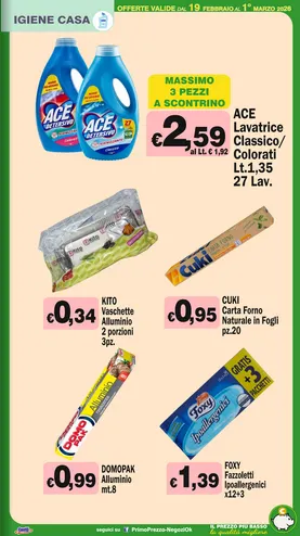 Volantini Primo Prezzo da 19 febbraio a 1 marzo di 2026 - Pagina del volantino 15