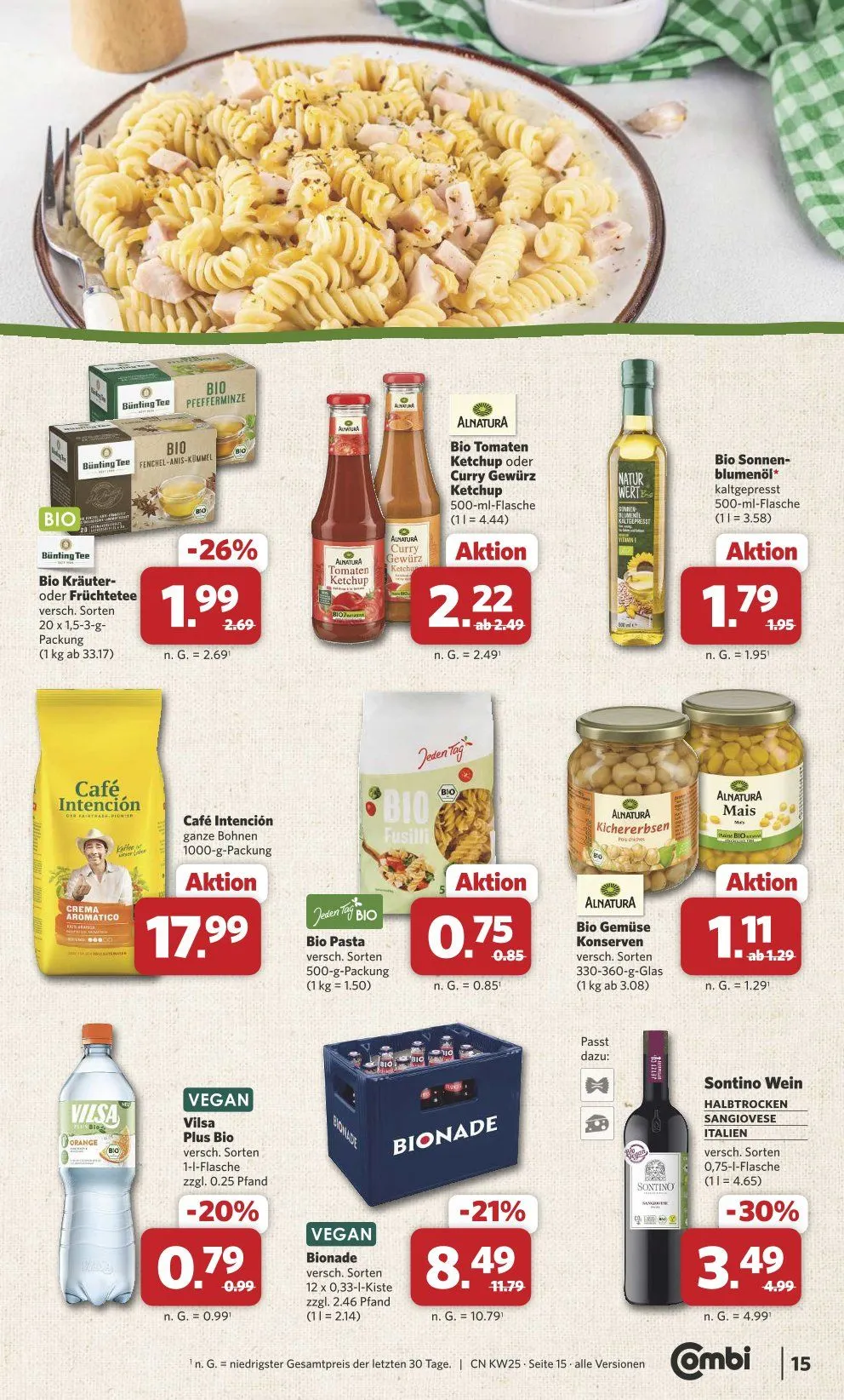 Combi Angebote von 15. Juni bis 20. Juni 2026 - Prospekt seite 15