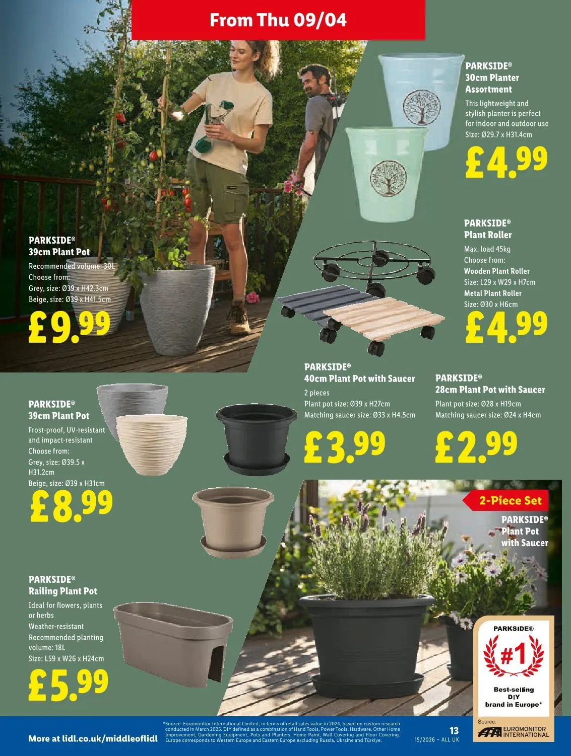  Lidl Offers from 9 April to 15 April 2026 - Catalogue Page 15