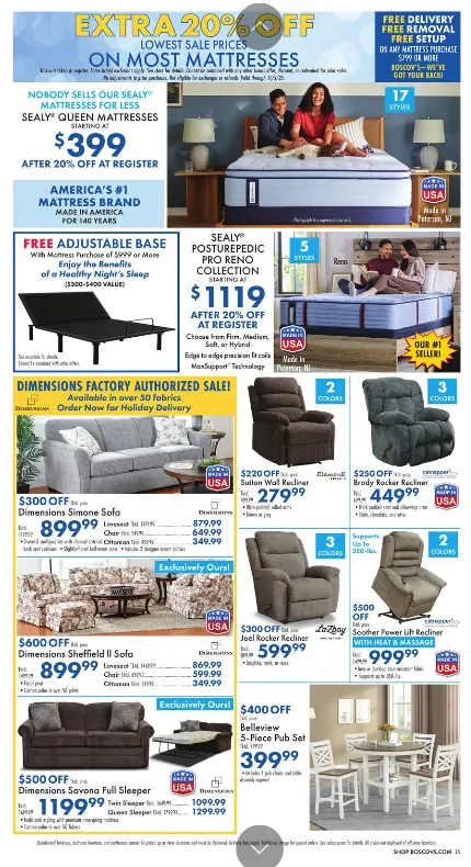 Weekly ad Boscov's Sales from October 30 to November 5 2025 - Page 15