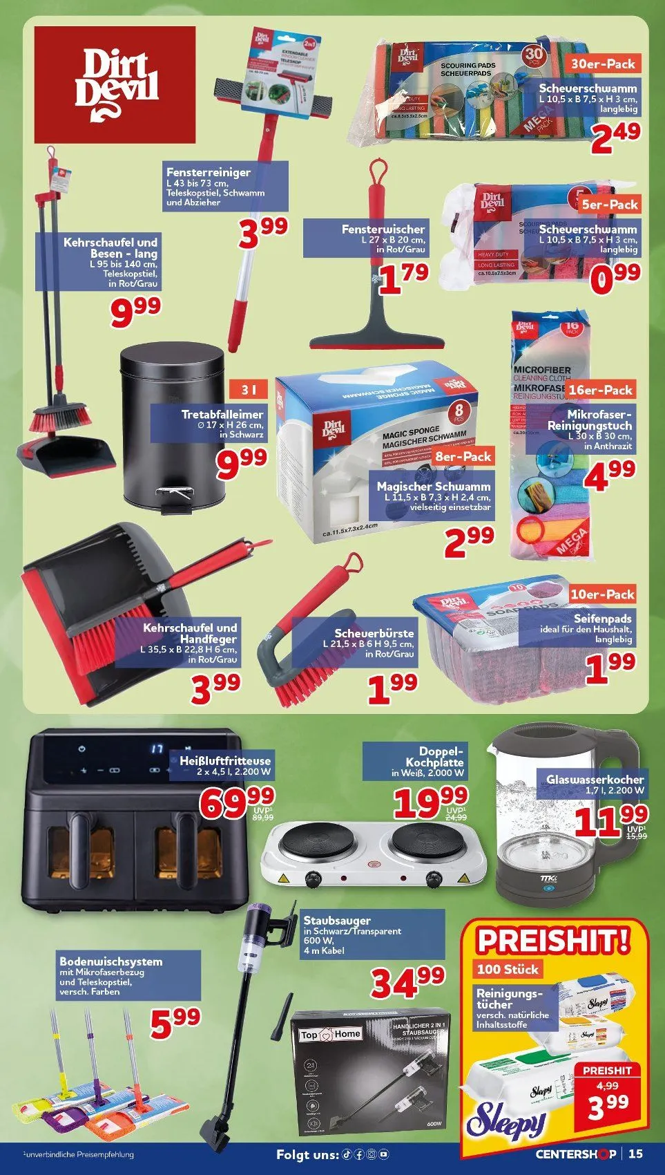 CENTERSHOP Angebote von 11. Mai bis 16. Mai 2026 - Prospekt seite 15