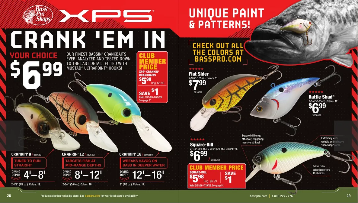 Weekly promotion Bass Pro Shops  Sales spanning from May 26 to May 31 2026 - Page 15 for Catalogue 365