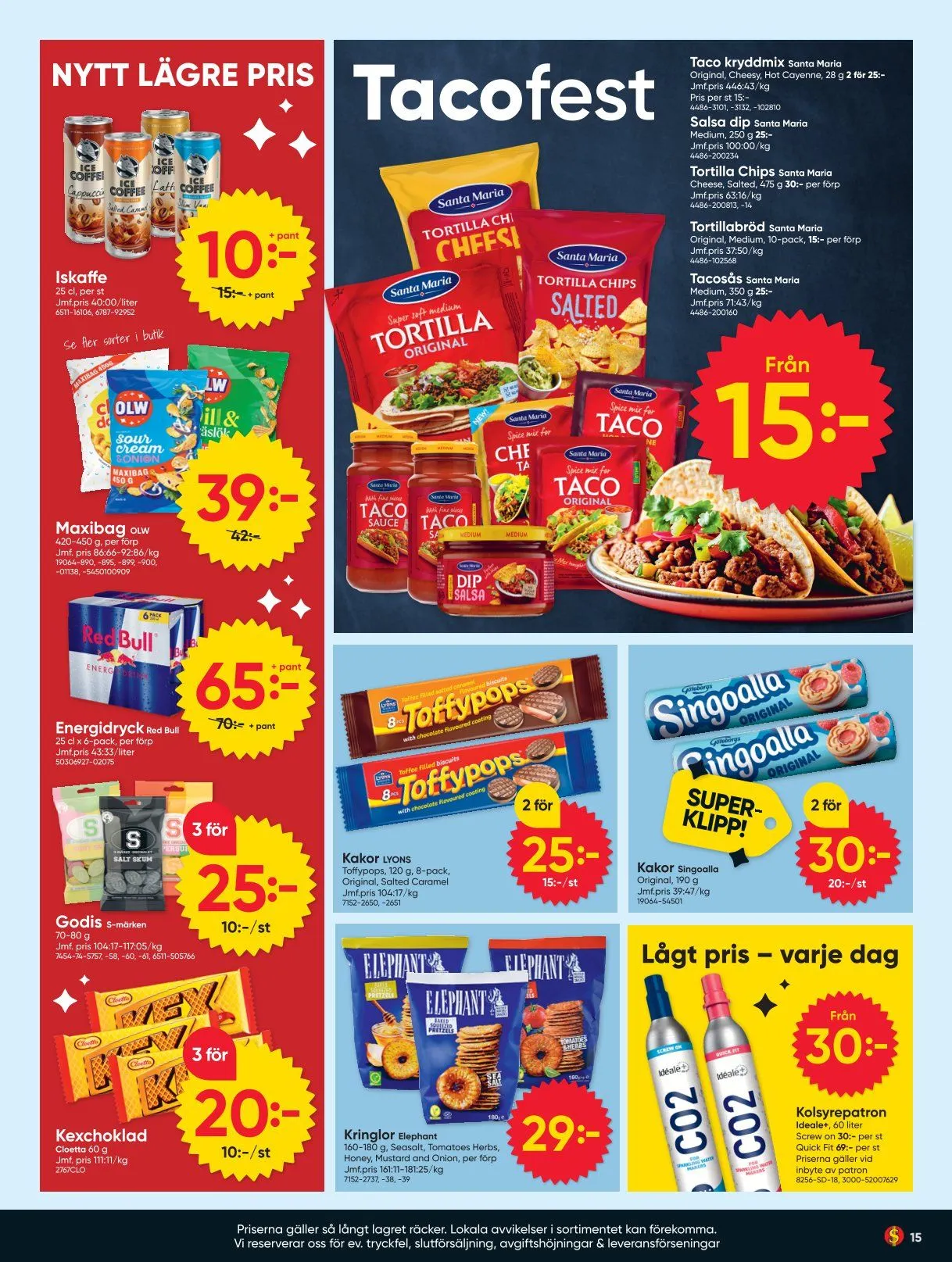 Senaste DollarStore erbjudanden från 20 april till 26 april 2026 - Reklamblad sidor 15