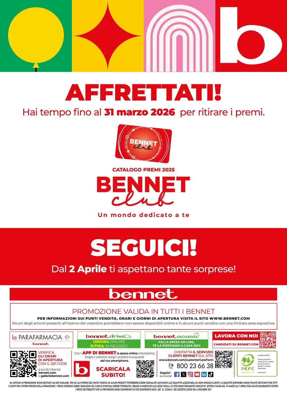 Bennet Volantino da 19 marzo a 1 aprile di 2026 - Pagina del volantino 15