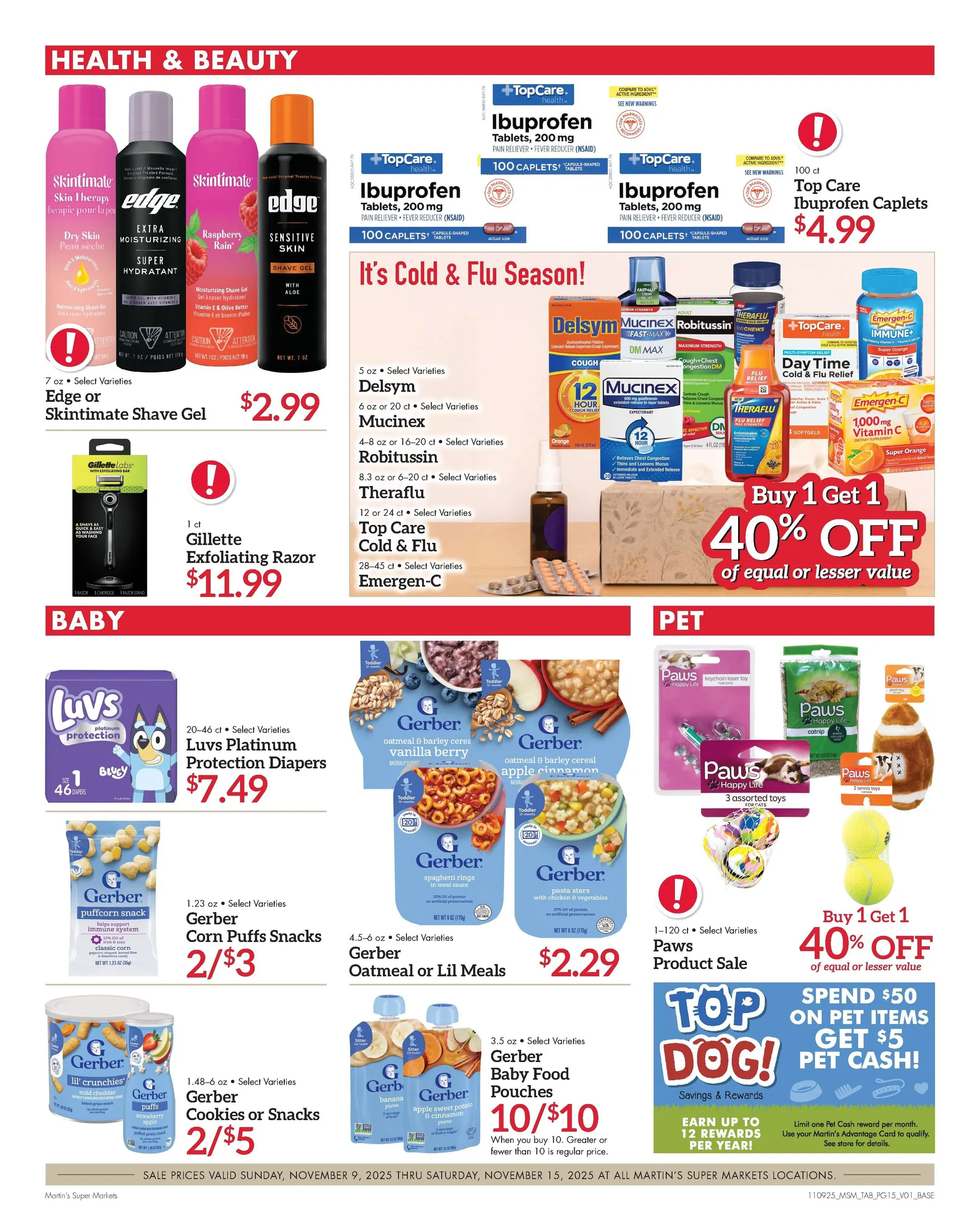 Weekly promotion Martin’s  Sales spanning from November 9 to November 15 2025 - Page 15 for Catalogue 365