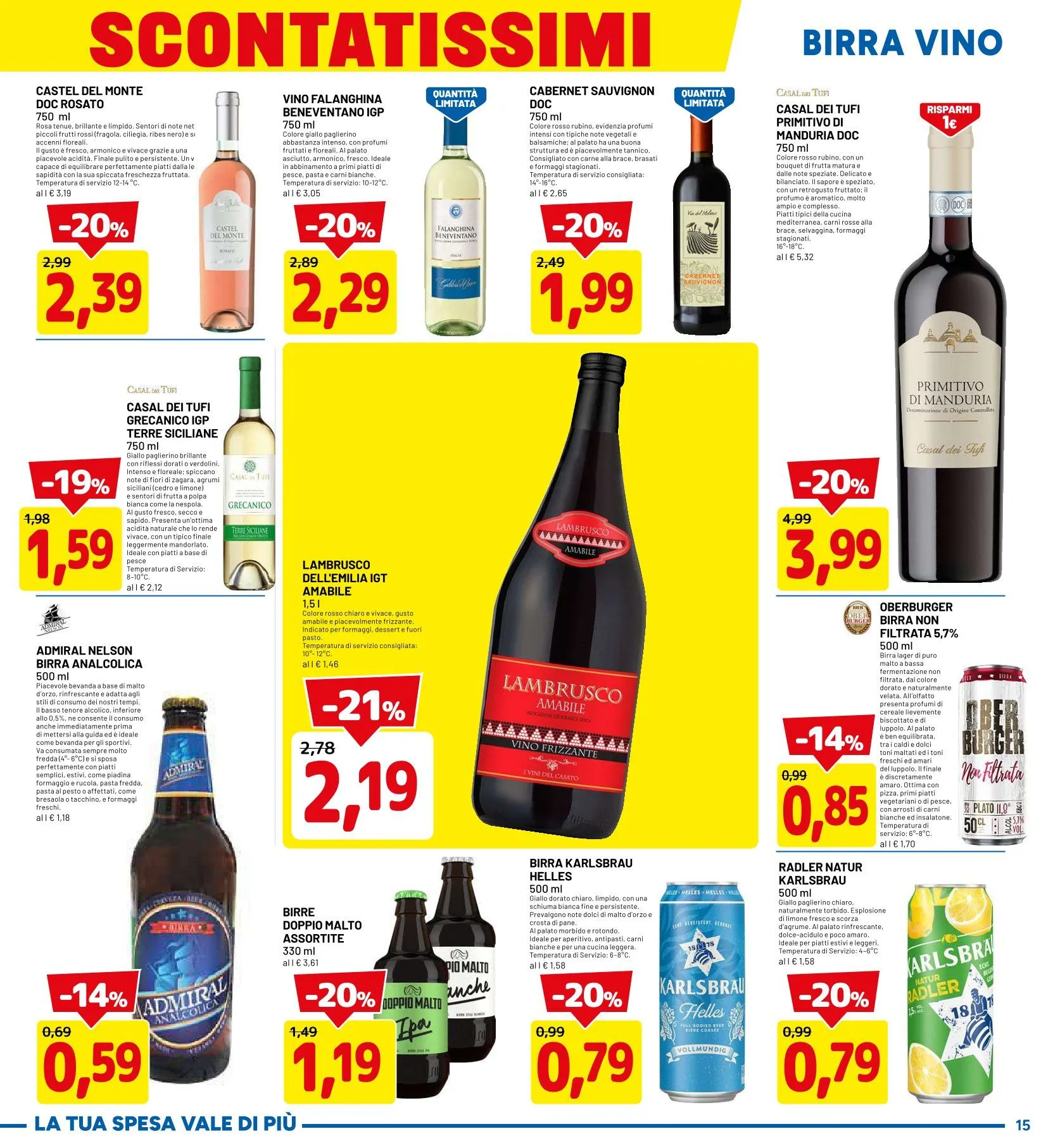 Volantini D Più da 9 aprile a 18 aprile di 2026 - Pagina del volantino 15