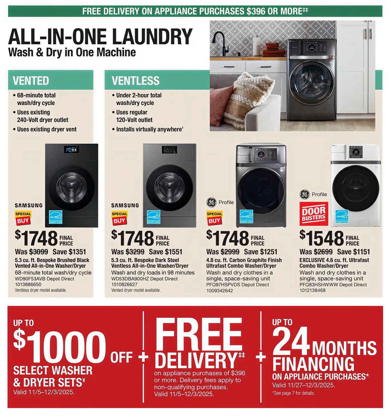 Weekly promotion Home Depot Black Friday spanning from November 27 to December 3 2025 - Page 14 for Catalogue 365