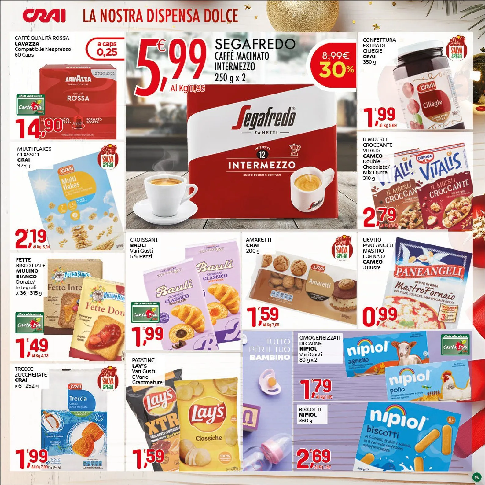 Crai Volantino da 18 dicembre a 31 dicembre di 2025 - Pagina del volantino 15