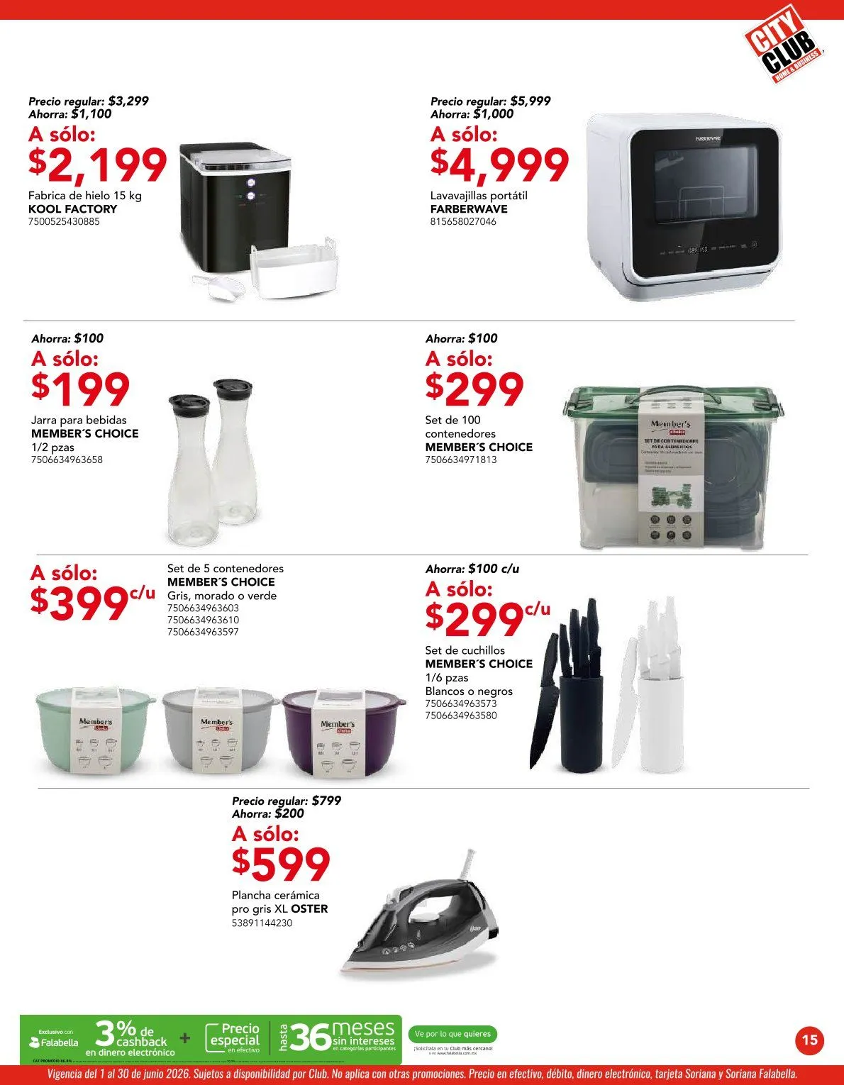 Catálogo de City Club Ofertas 1 de junio al 30 de junio 2026 - Pagina 15