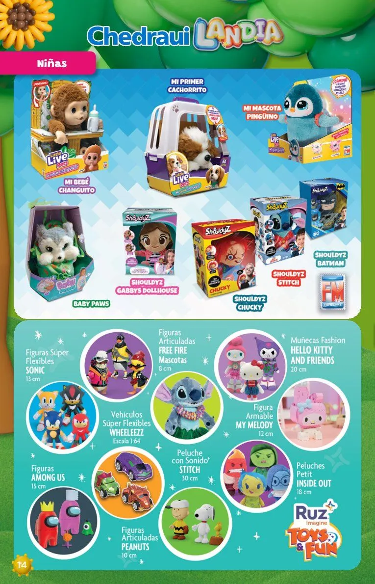 Catálogo de Chedrauilandia - Juguetes al mejor precio 17 de septiembre al 25 de diciembre 2024 - Pagina 14