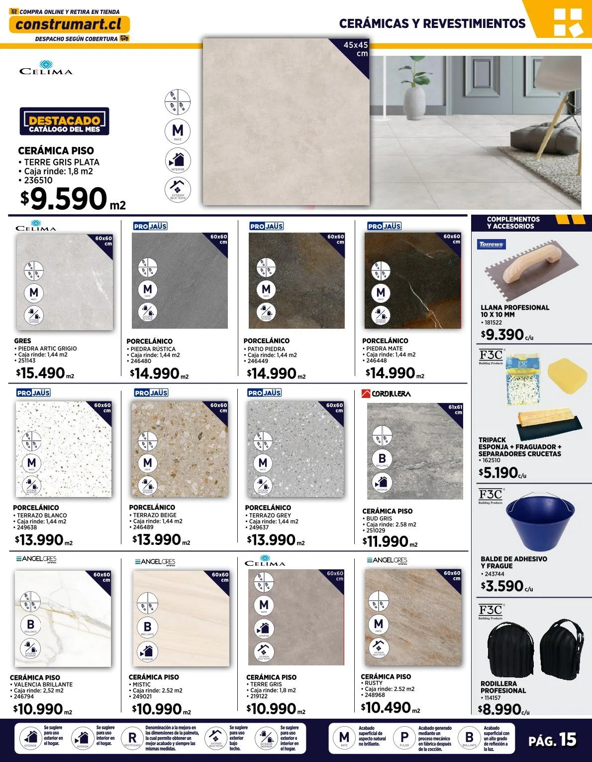 Catálogo de  Ofertas en Construmart  1 de septiembre al 4 de octubre 2025 - Página 15