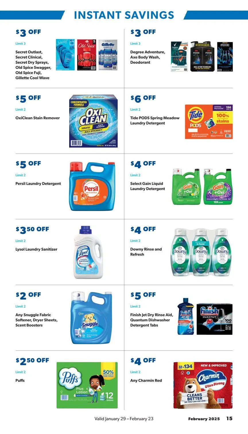 Weekly ad Instant Savings from January 29 to February 23 2025 - Page 15