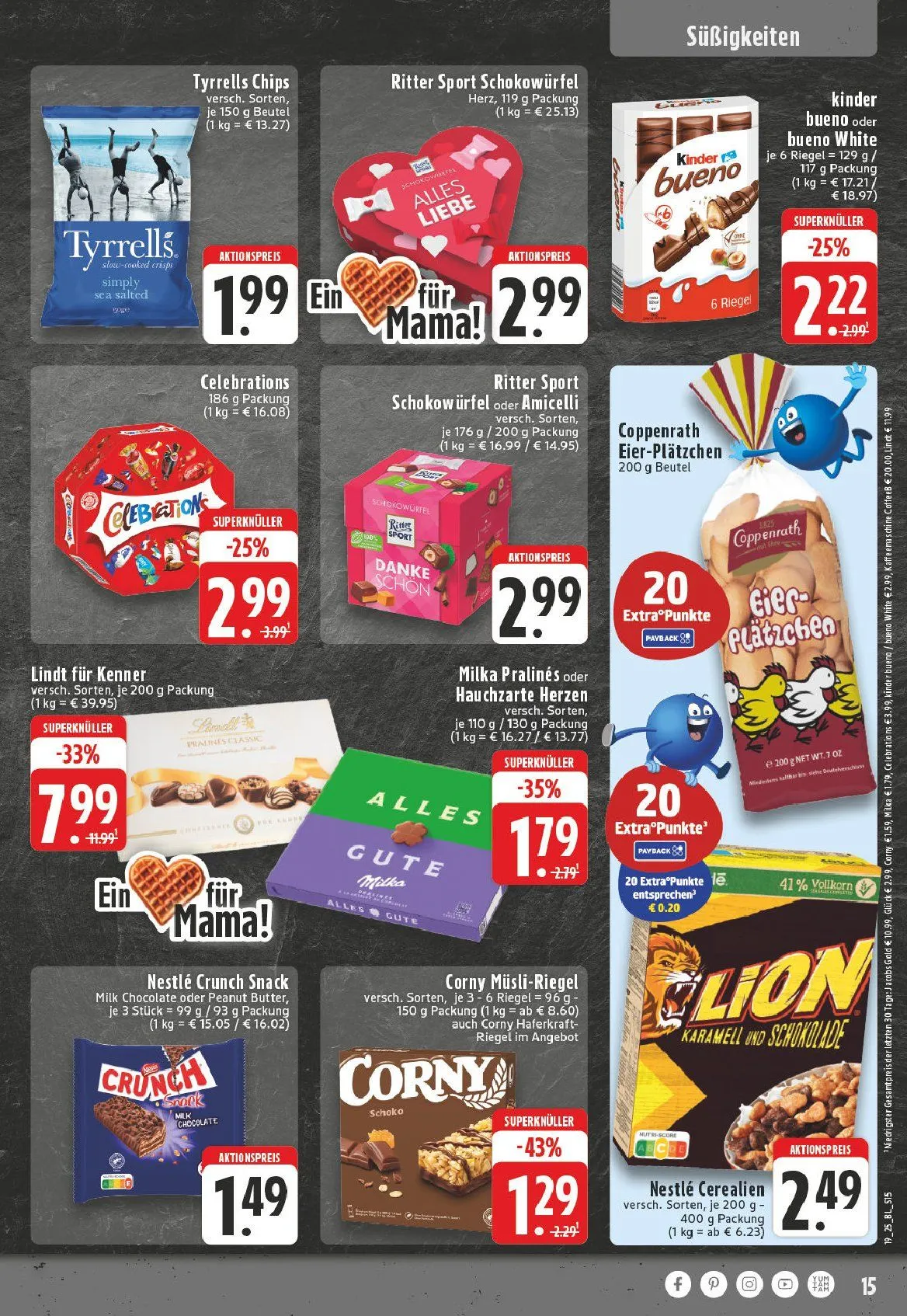 Edeka Prospekt von 5. Mai bis 10. Mai 2025 - Prospekt seite 15