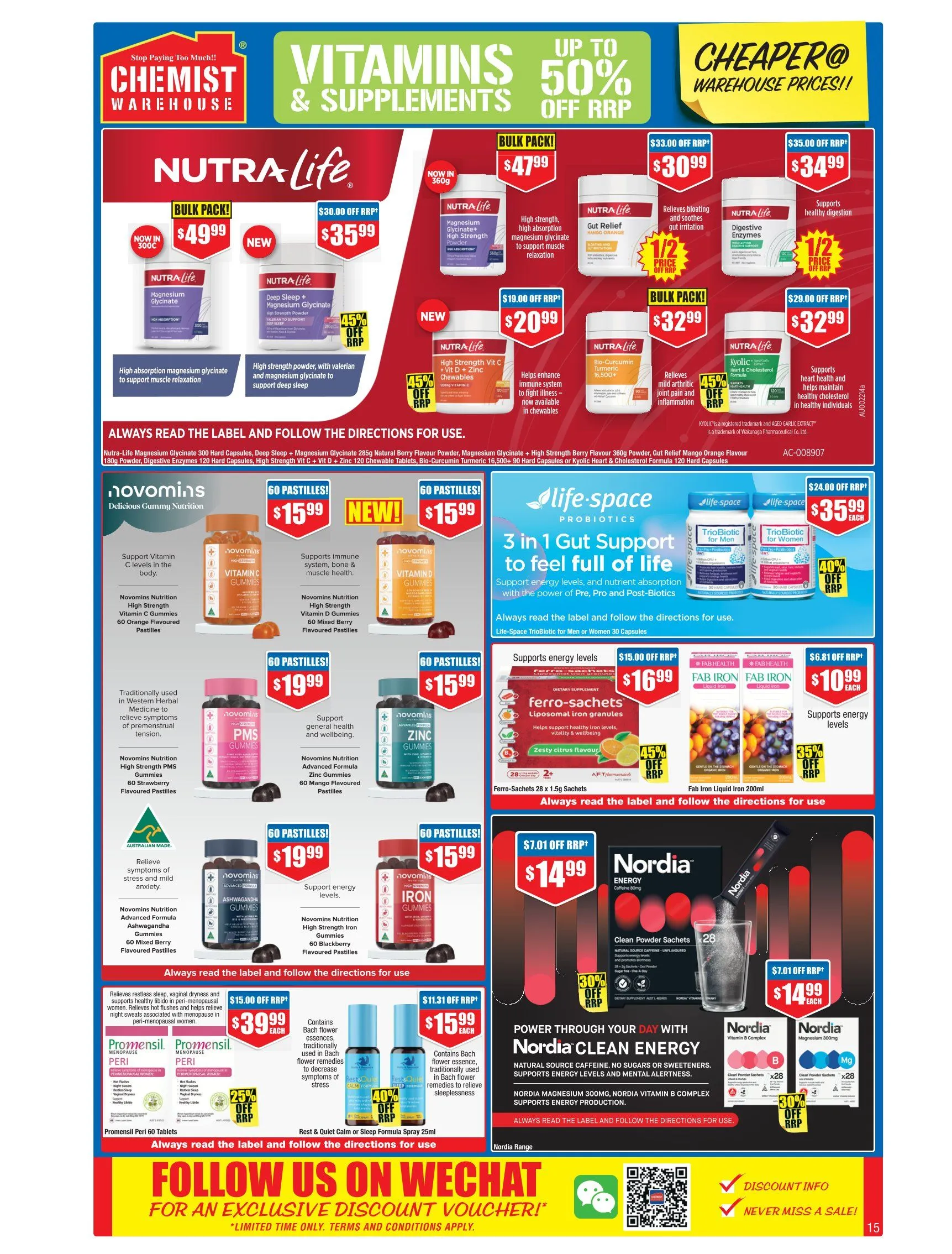 Chemist Warehouse Catalogues - Catalogue valid from 2 October to 29 October 2025 - page 15