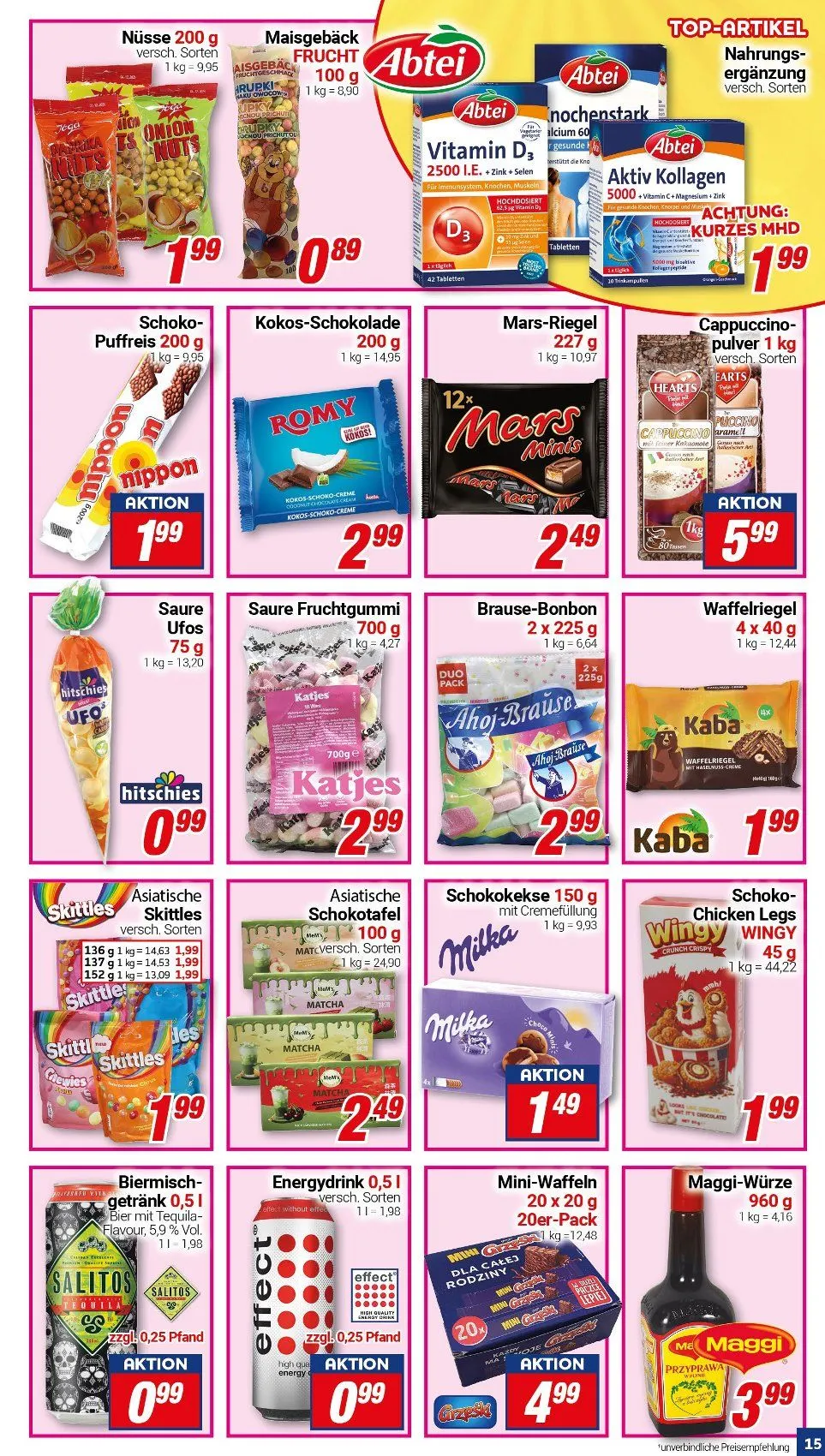  CENTERSHOP Prospekte von 20. April bis 25. April 2026 - Prospekt seite 15