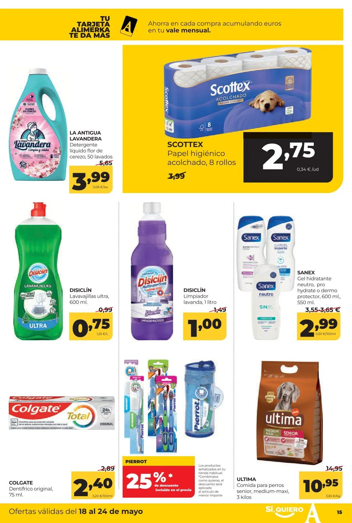 Catálogo de  Alimerka Ofertas 18 de mayo al 24 de mayo 2026 - Página 15