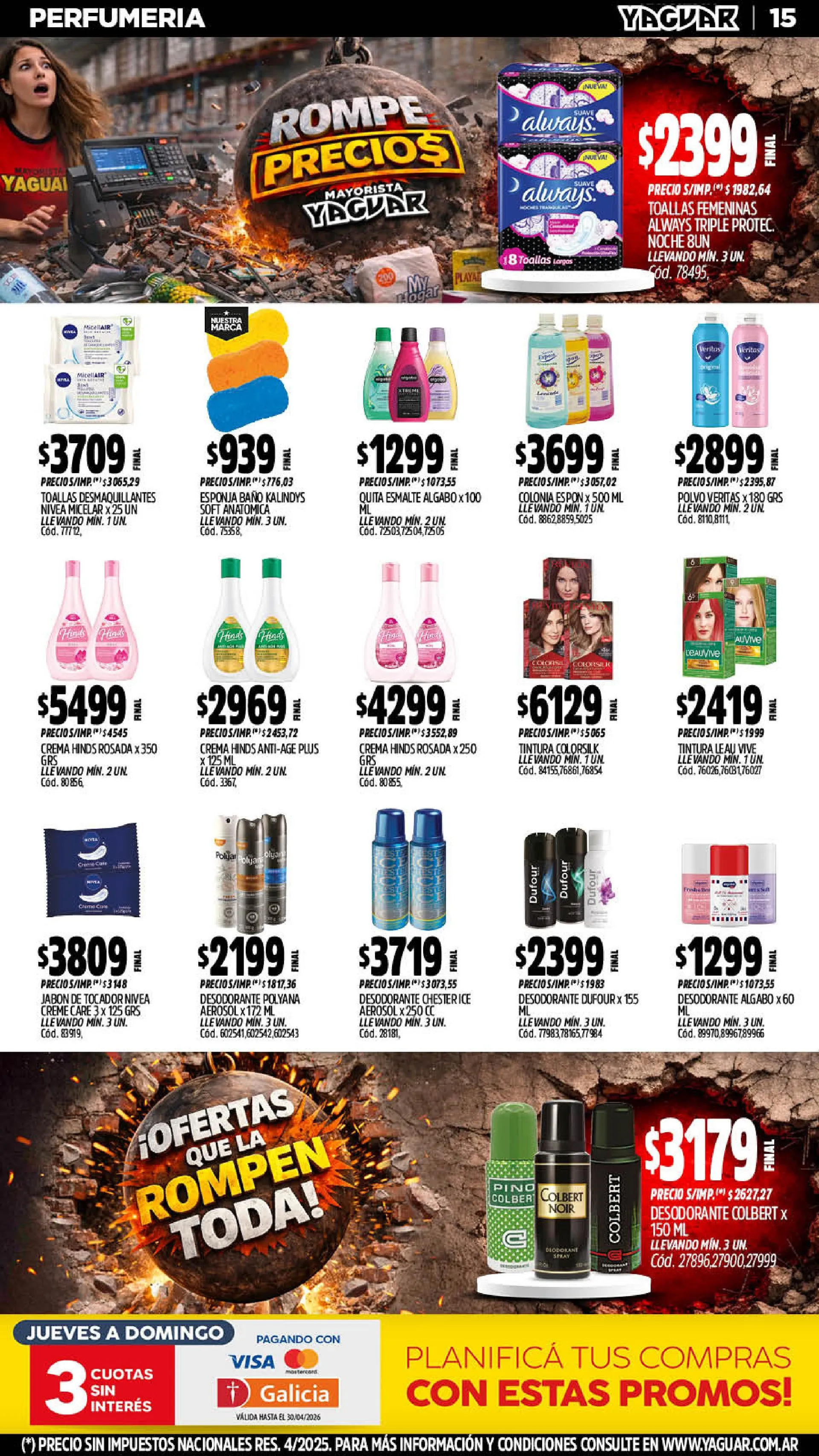 Ofertas de  Yaguar Ofertas 20 de abril al 25 de abril 2026 - Página 15 del catálogo